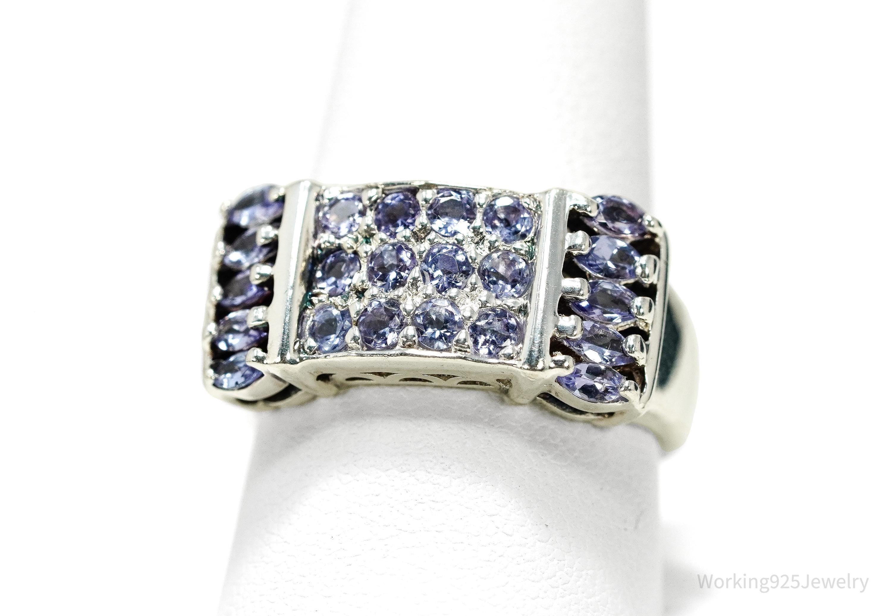 Vintage Tanzanite Sterling Silver - Ring 10