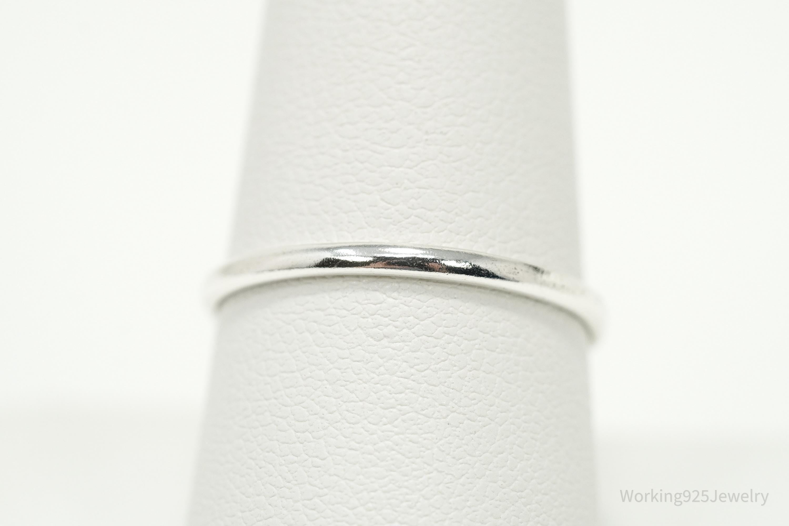 Vintage Paz Creations Sterling Silver Band Ring - Size 9