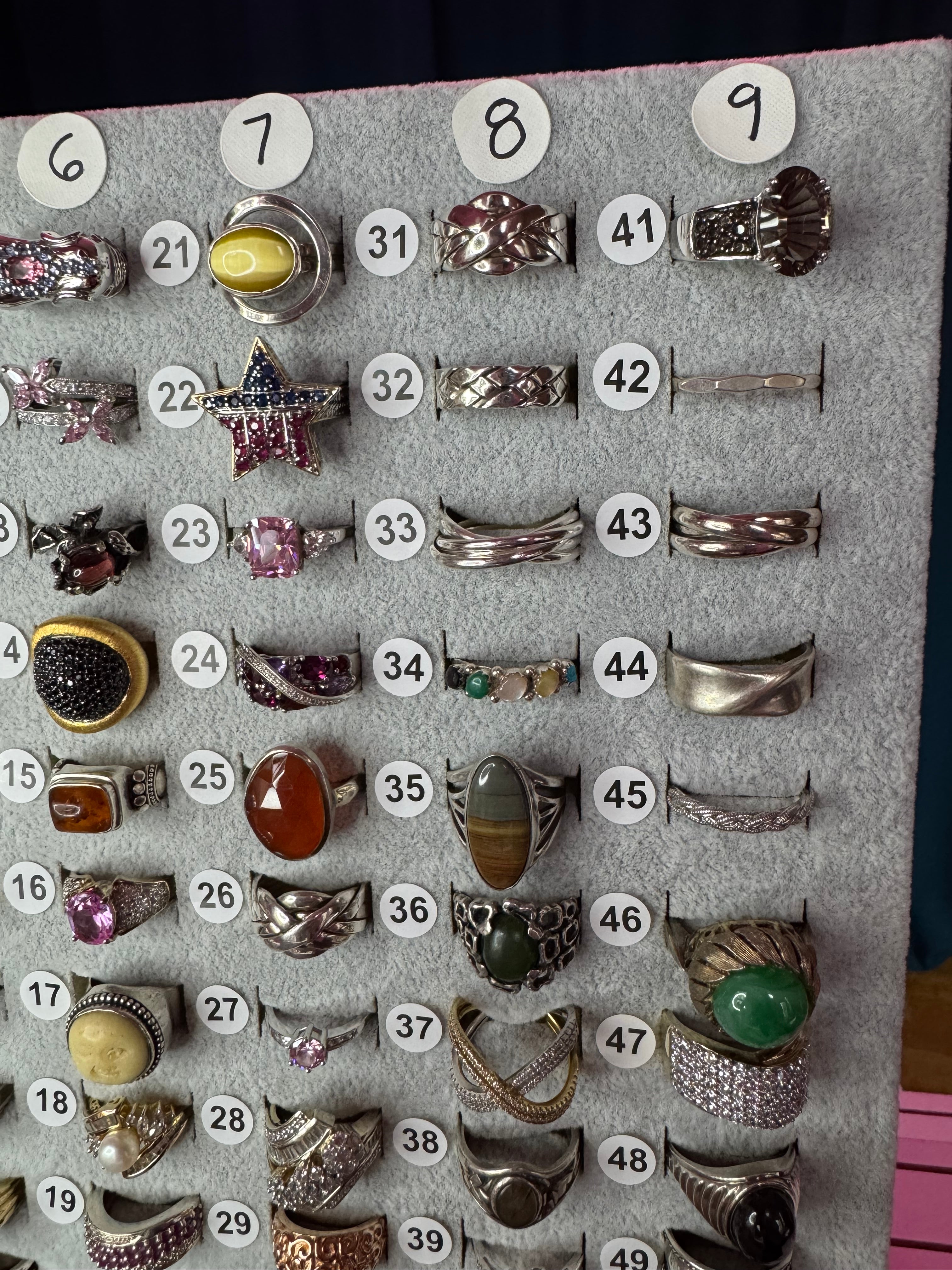 Ring Board K - Sizes 5-9