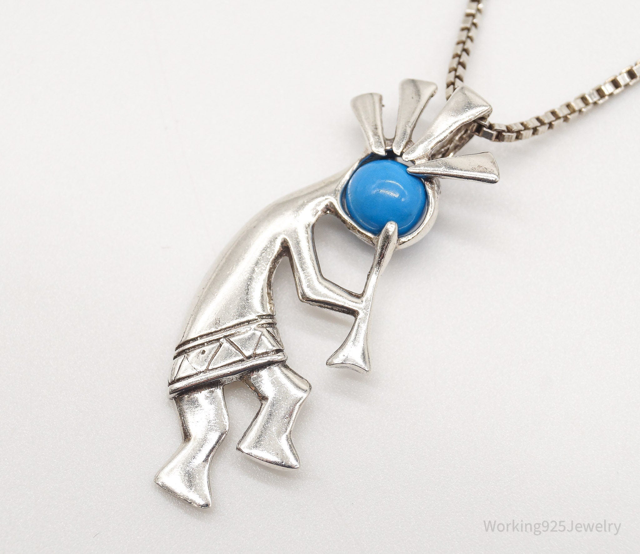 Vintage Handmade Native American Necklace | Working 925 Jewelry