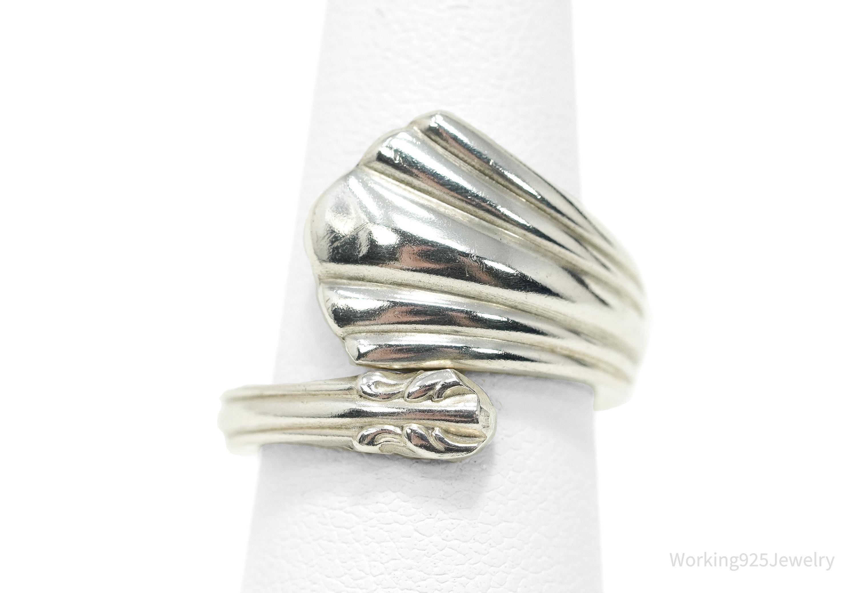 Antique Reed & Barton Sterling Silver Spoon Ring Size 7