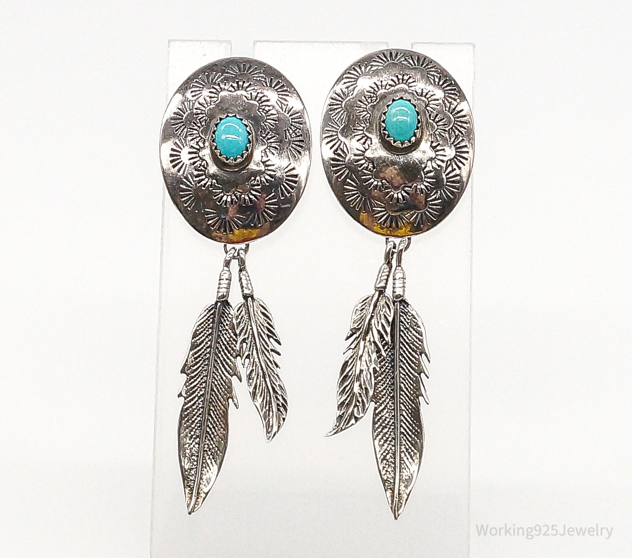 Vintage native american on sale earrings