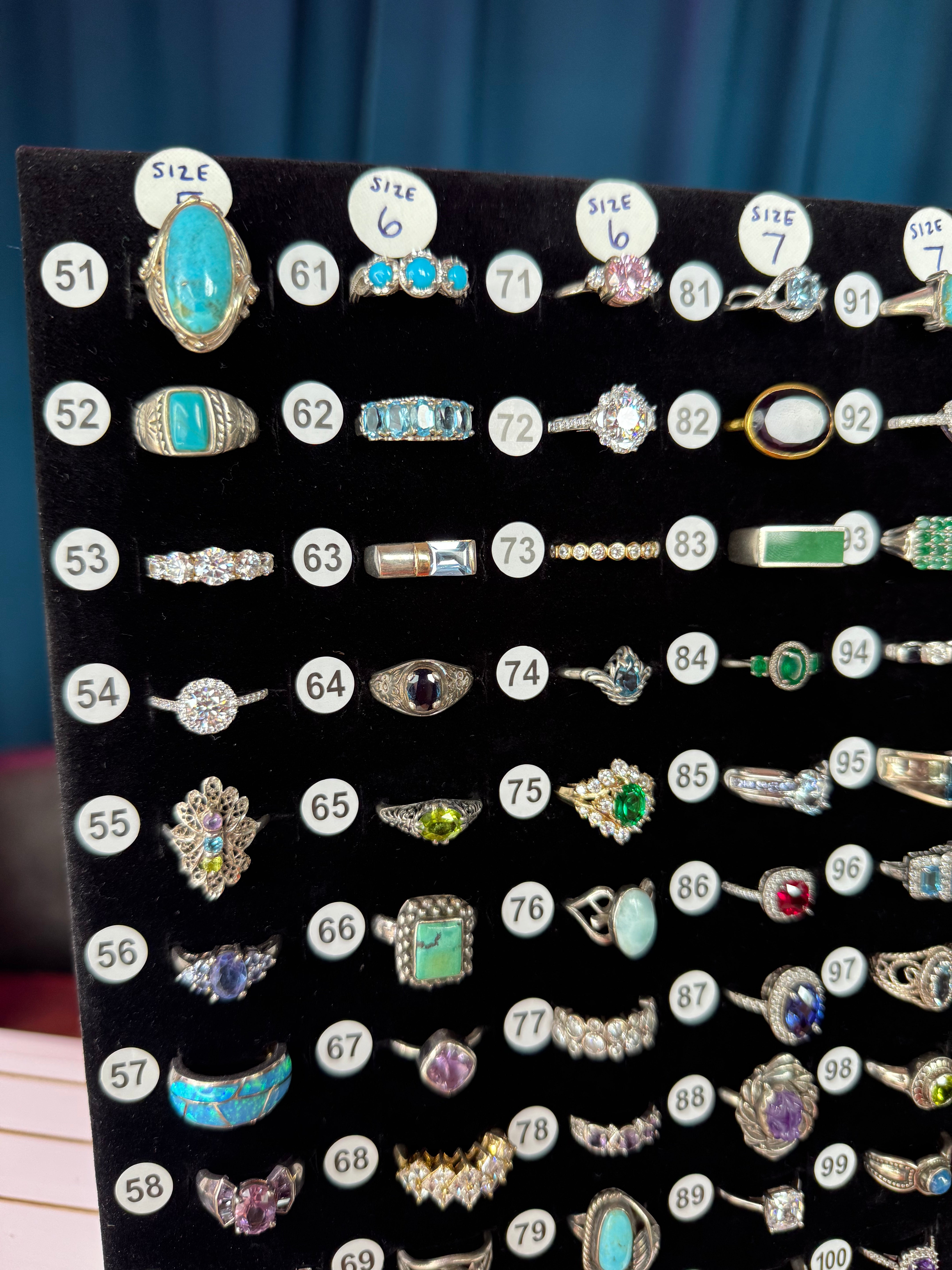 Ring Board B - Sizes 5-7