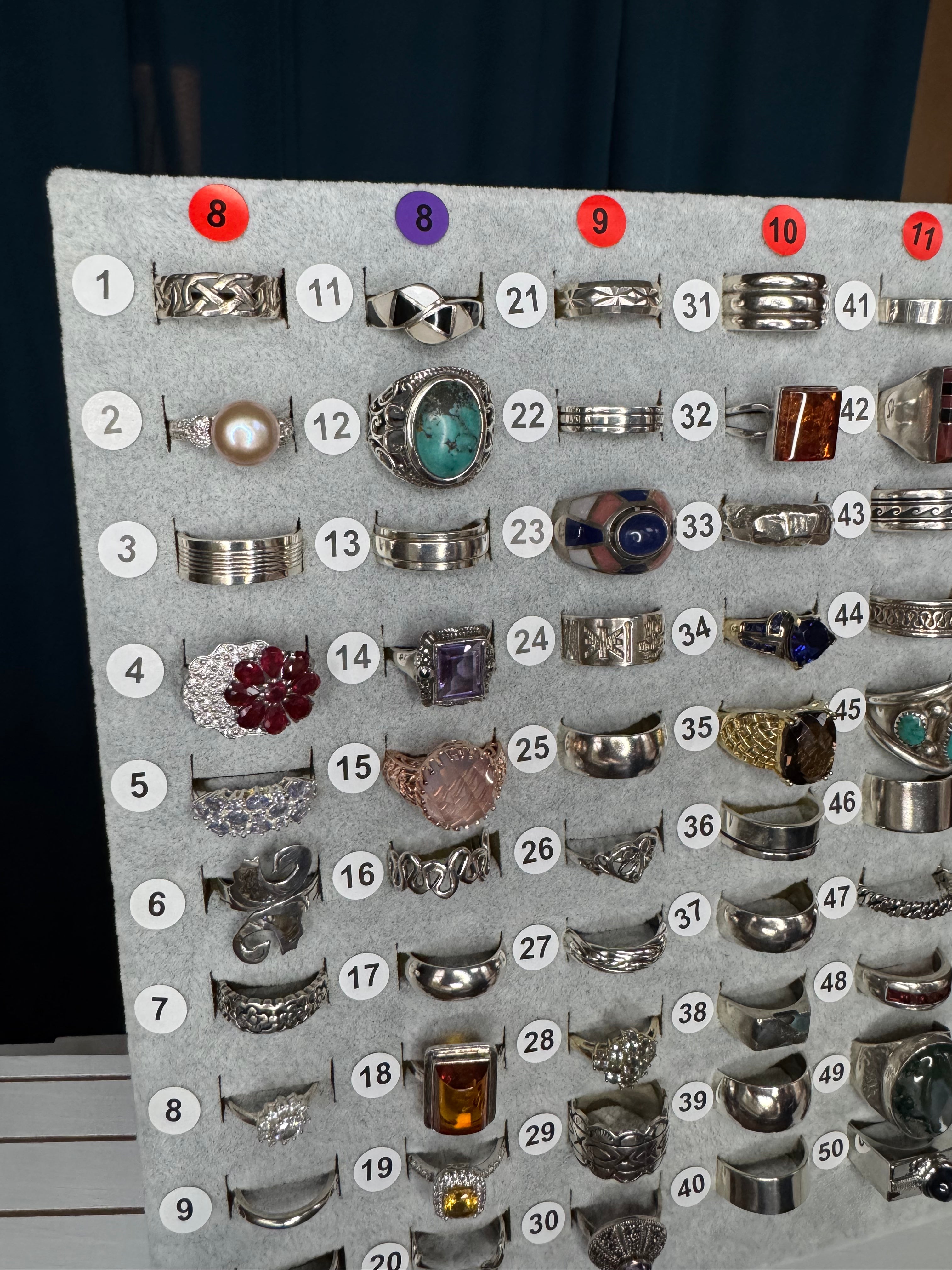 Ring Board E - Sizes 8-11