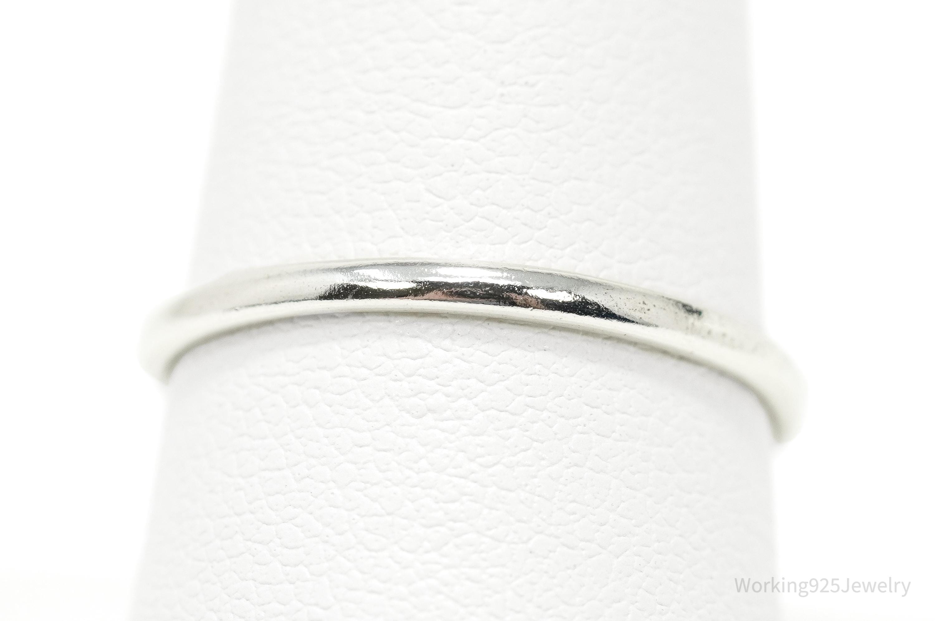 Vintage Paz Creations Sterling Silver Band Ring - Size 9