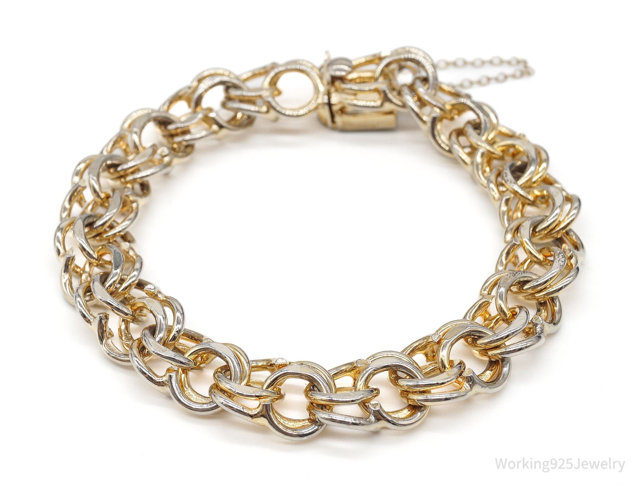 Vintage 1/20 12K Gold Filled Charm Bracelet