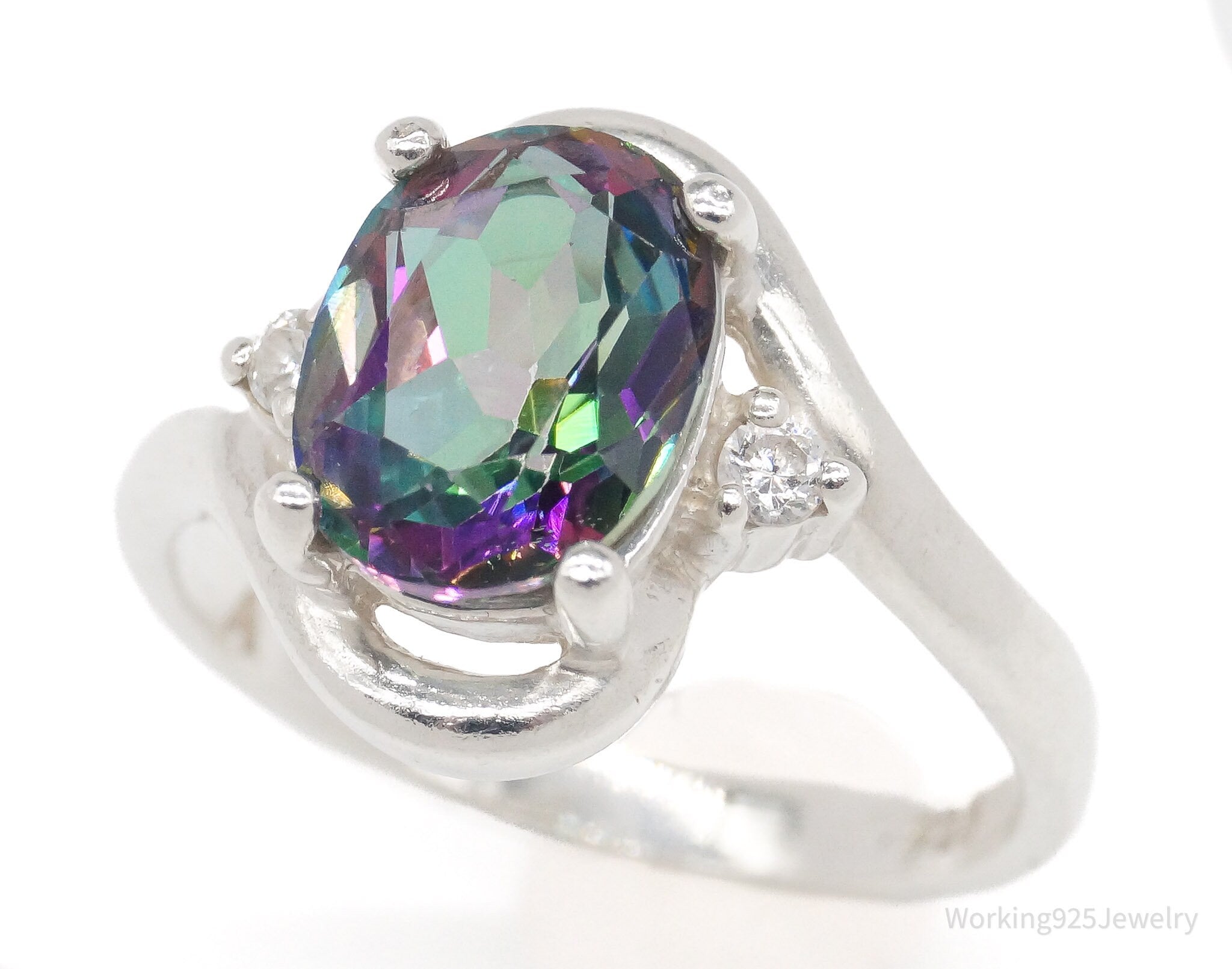 Mystic Topaz hotsell Ring Size 6