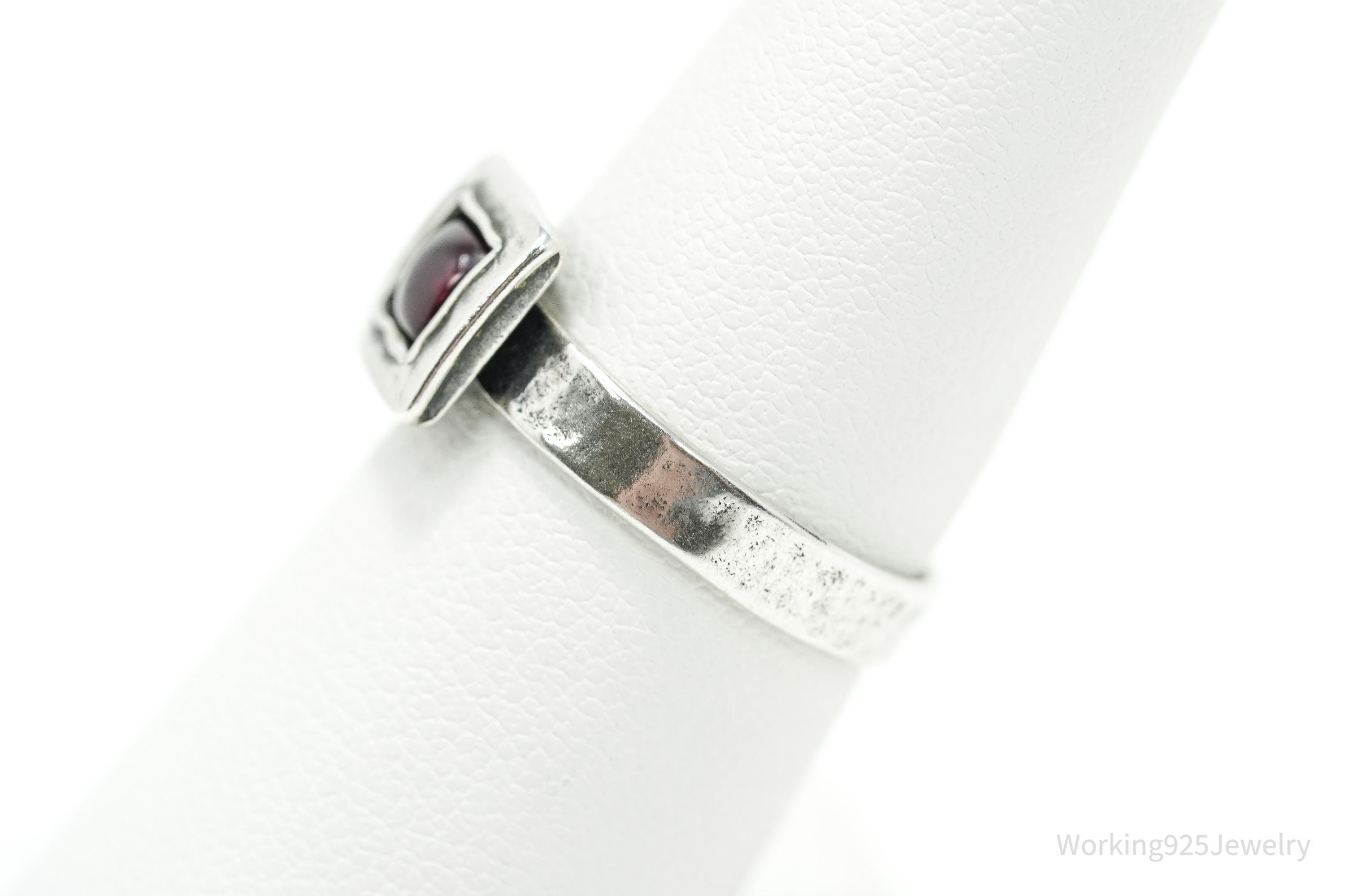 Vintage Silpada Rhodolite Garnet Sterling Silver Ring - Size 7.25