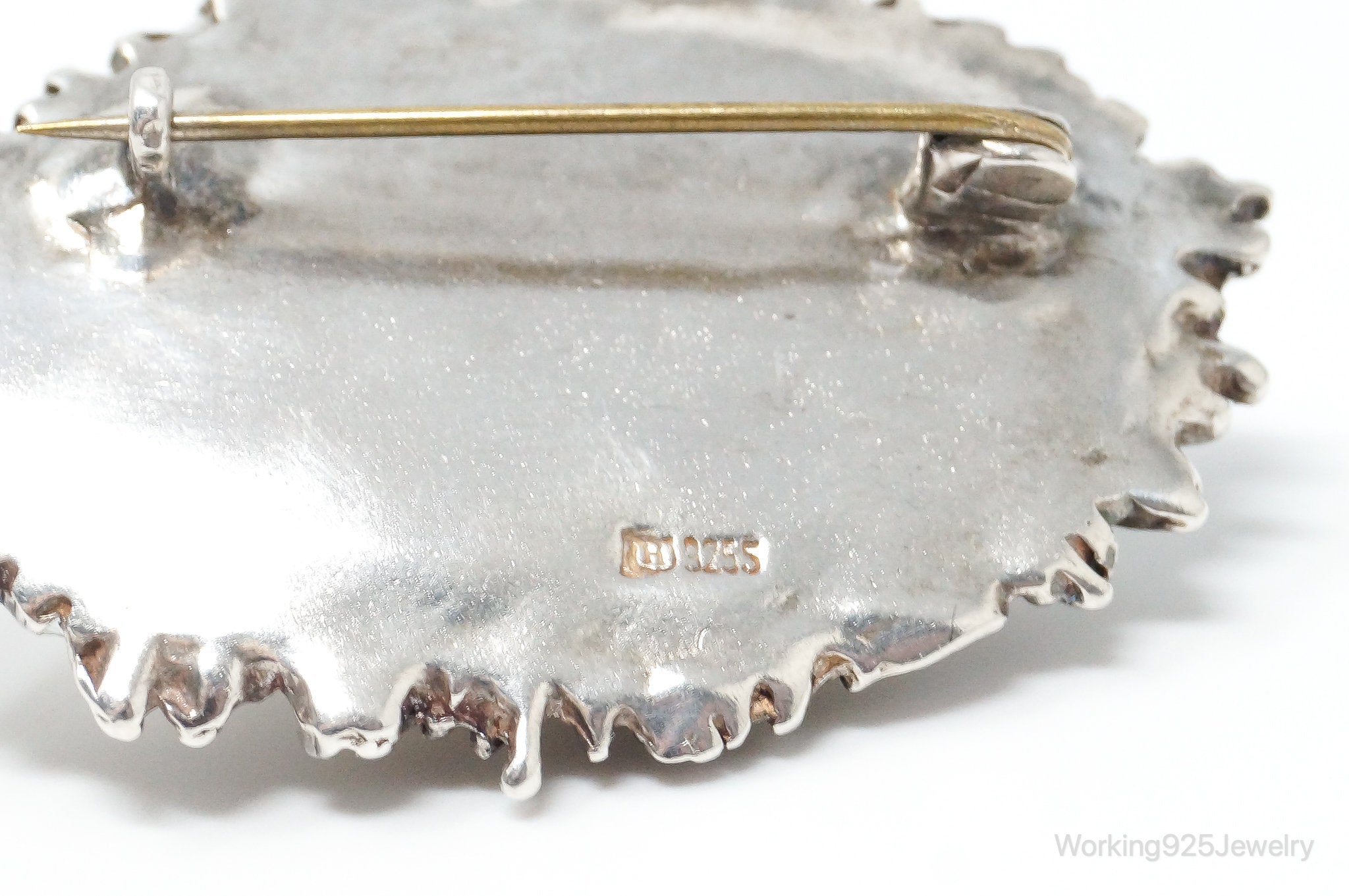 Rare Vintage Astrid Holthe Pearl Brooch | Working 925 Jewelry