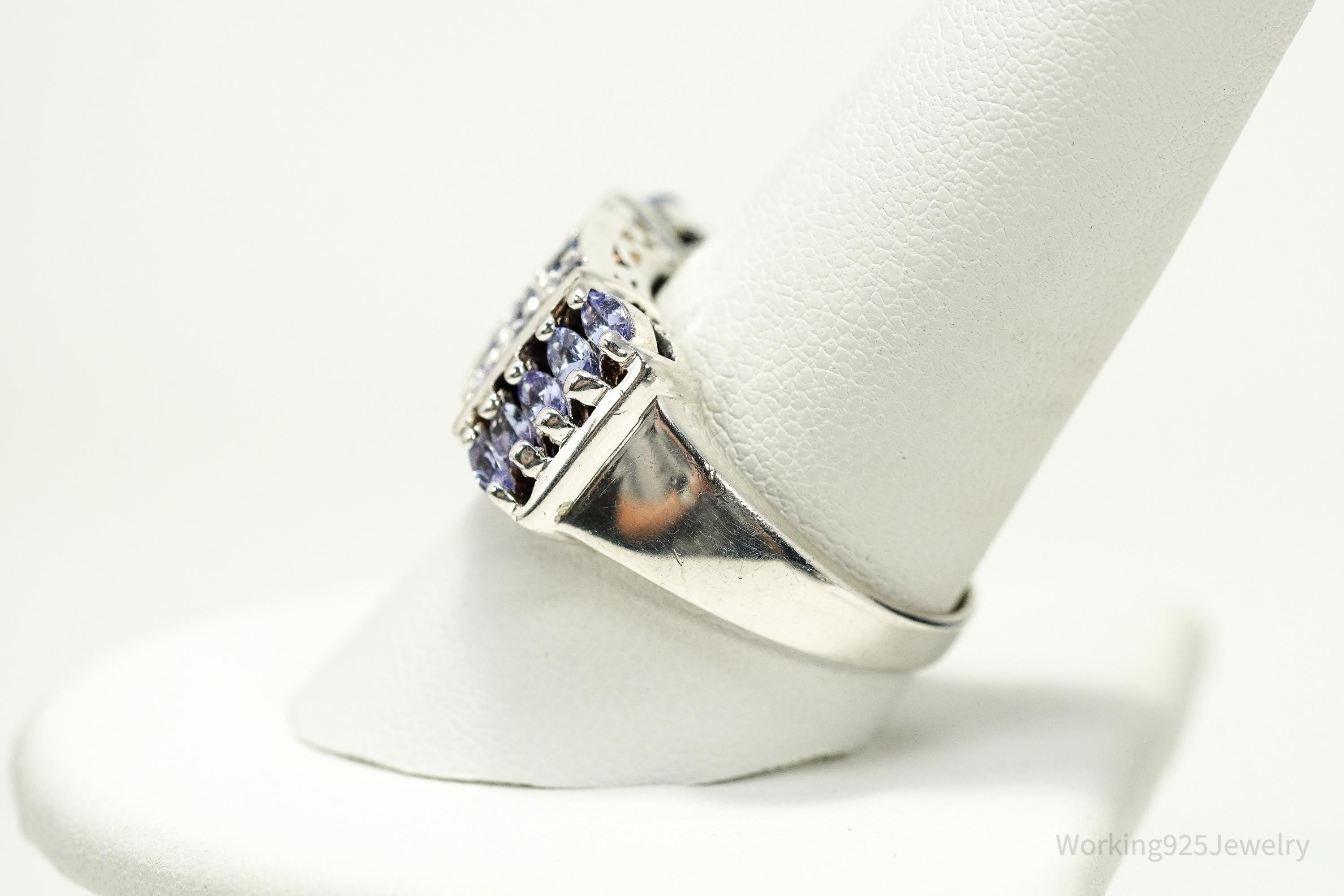 Vintage Tanzanite Sterling Silver - Ring 10