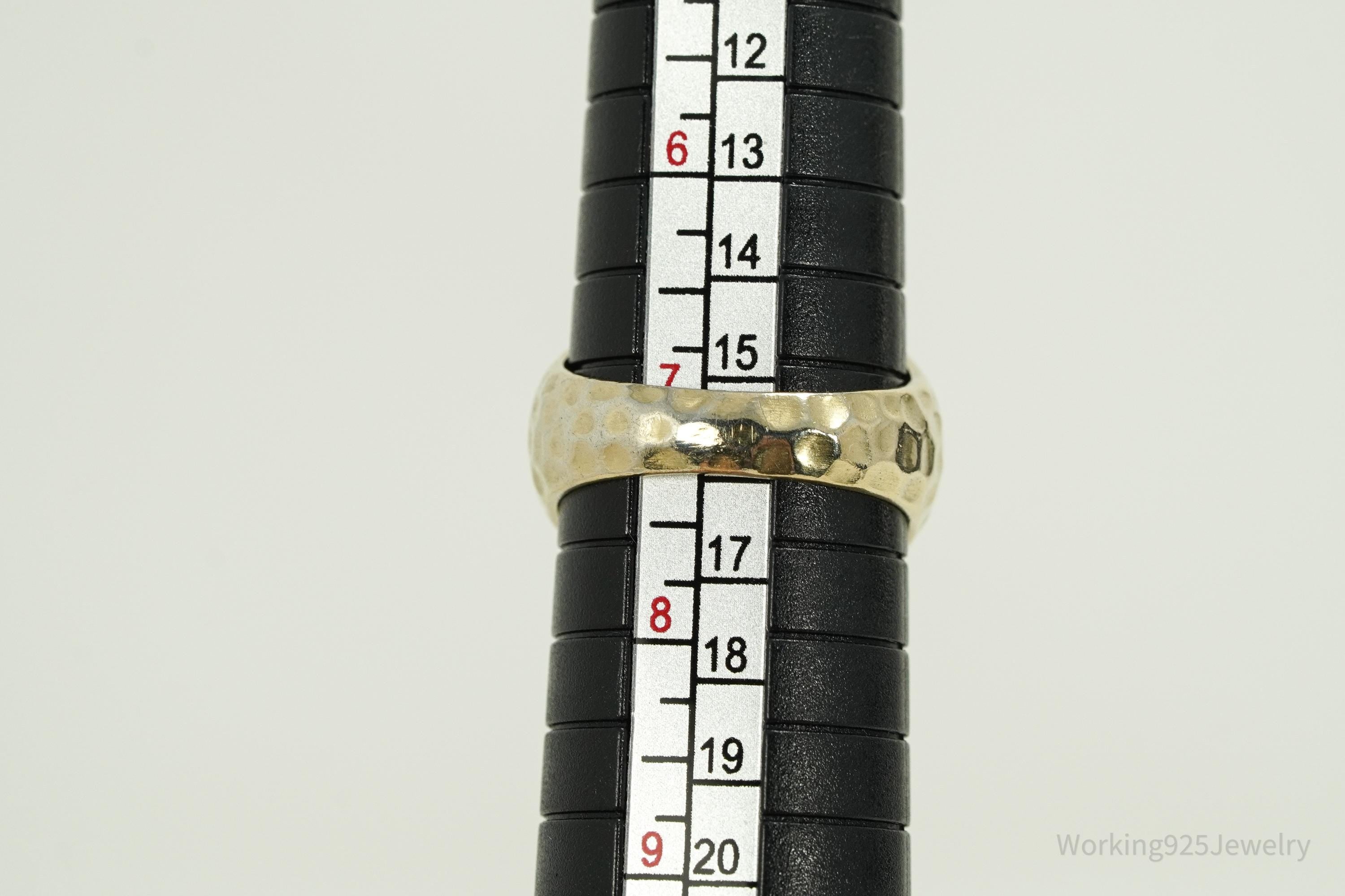 VTG Ross Simons Cubic Zirconia Gold Over Sterling Silver Ring Size 7.25