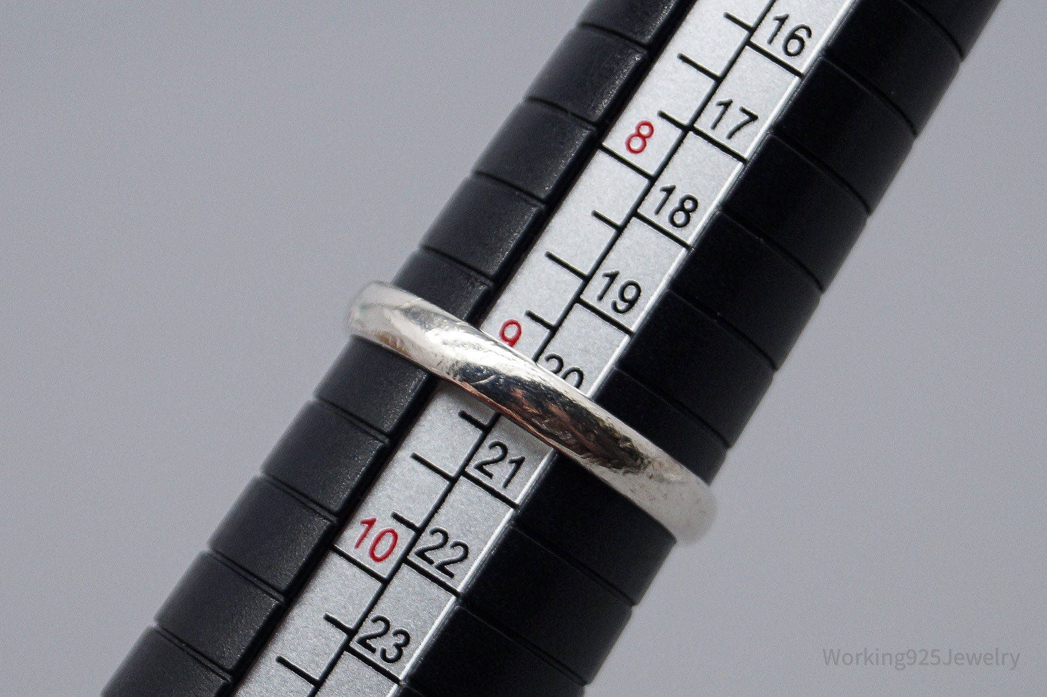 Vintage Lapis Lazuli Sterling Silver Ring - Size 9