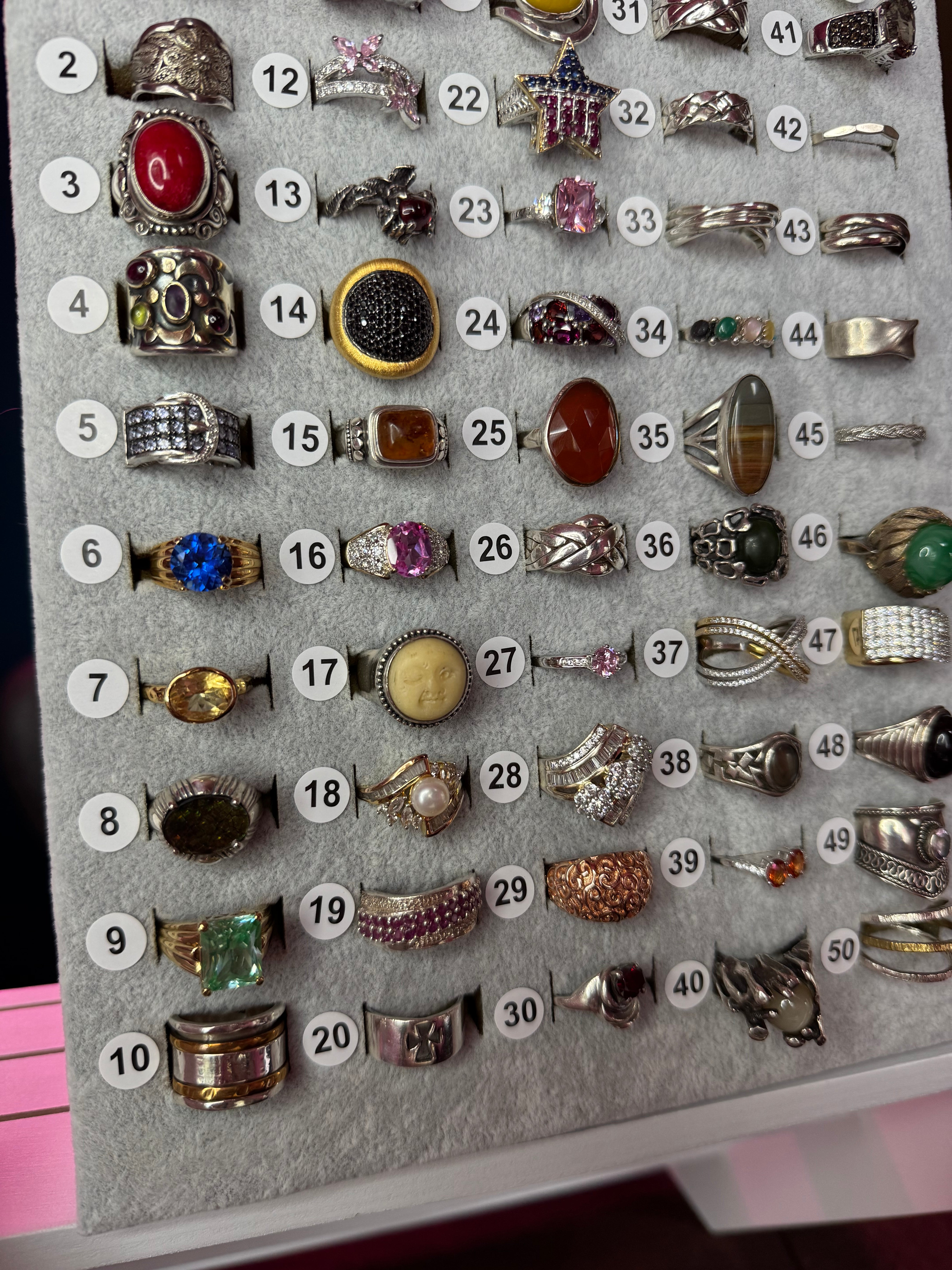 Ring Board K - Sizes 5-9