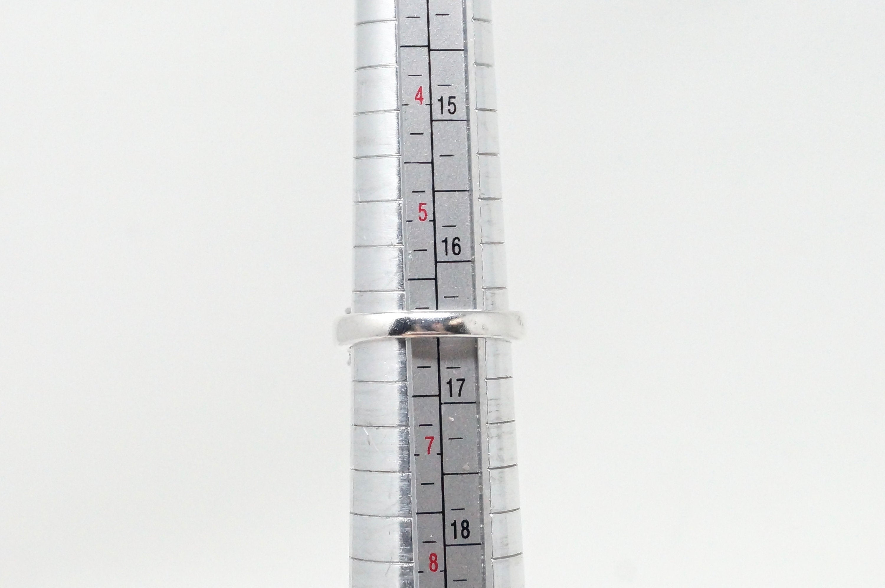 Vintage Large Purple Amethyst CZ Statement Ring Sterling Silver - Size 6