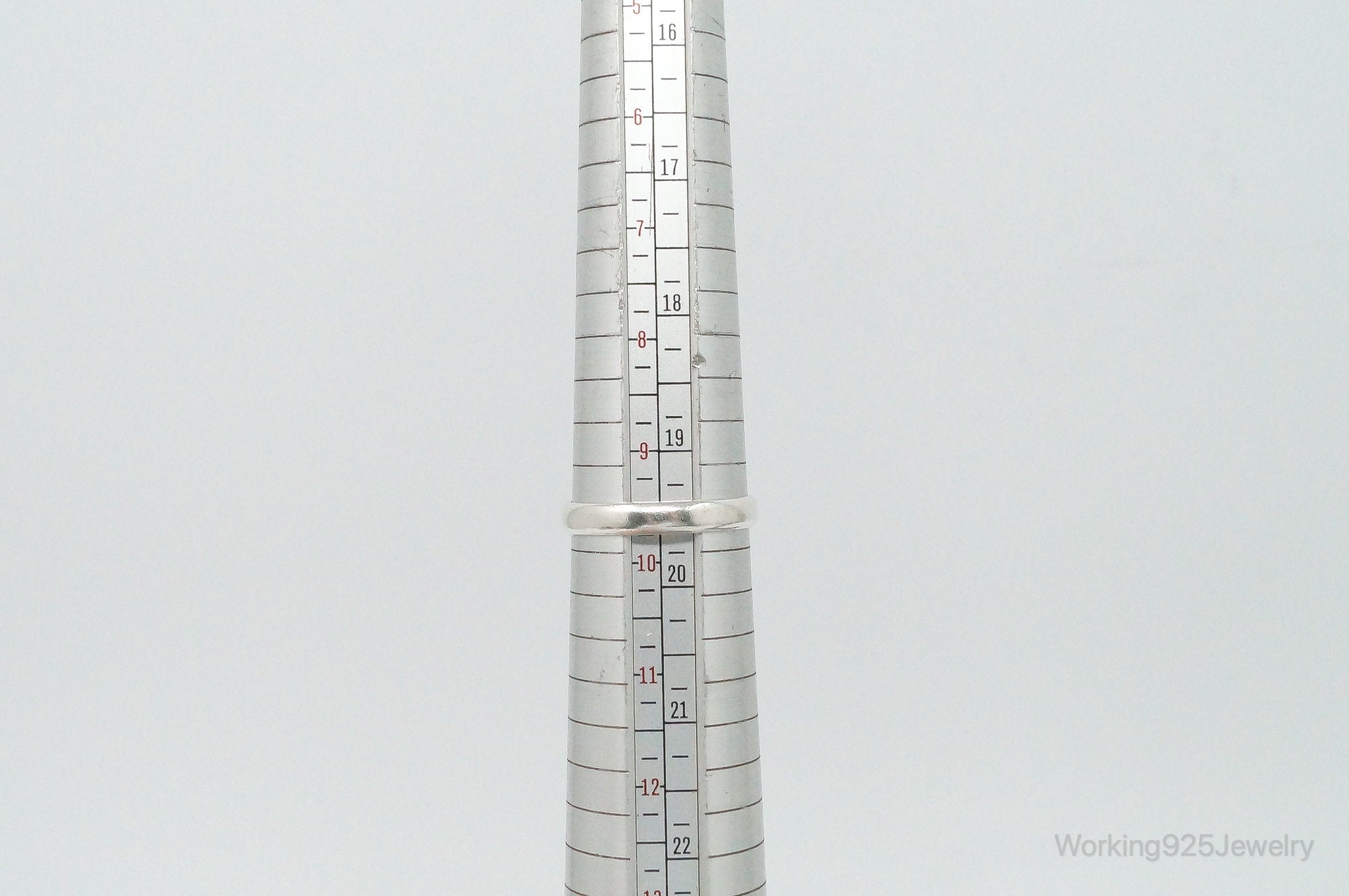 Vintage Black Star Diopside Sterling Silver Ring - Size 9.75