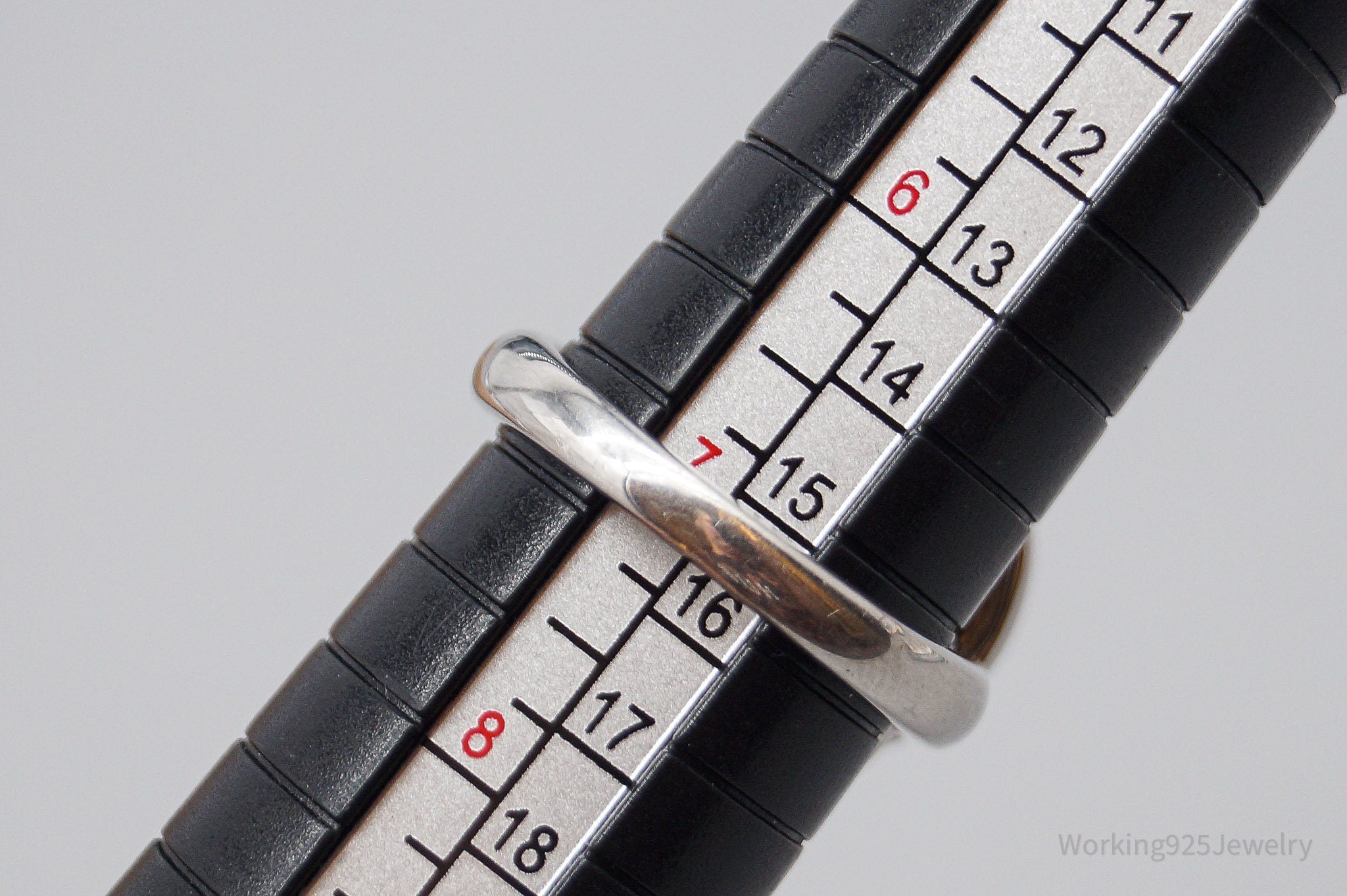 Vintage KN Opal Sterling Silver Ring - Size 7