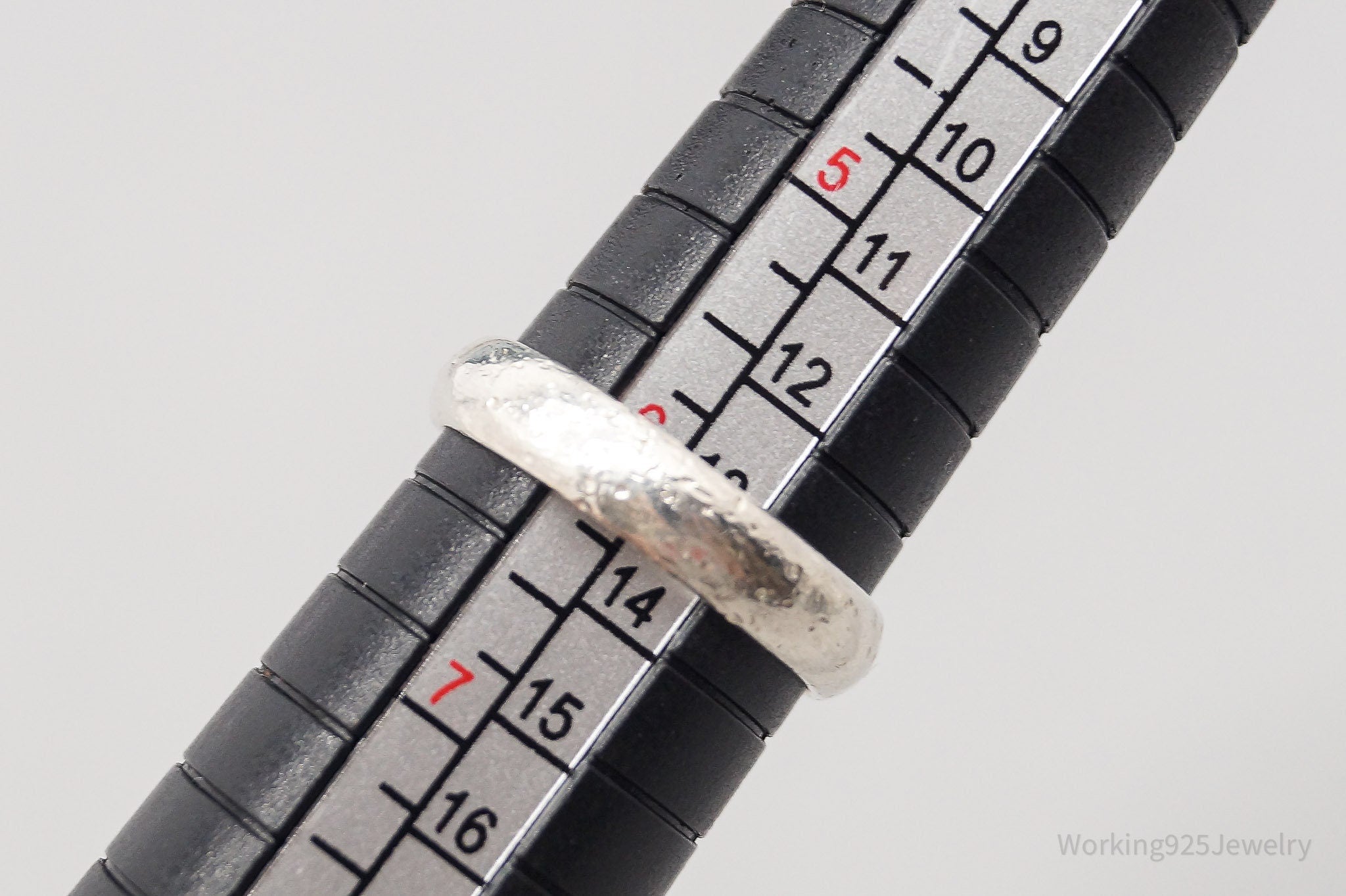 Vintage Lapis Lazuli Sterling Silver Ring - Size 6