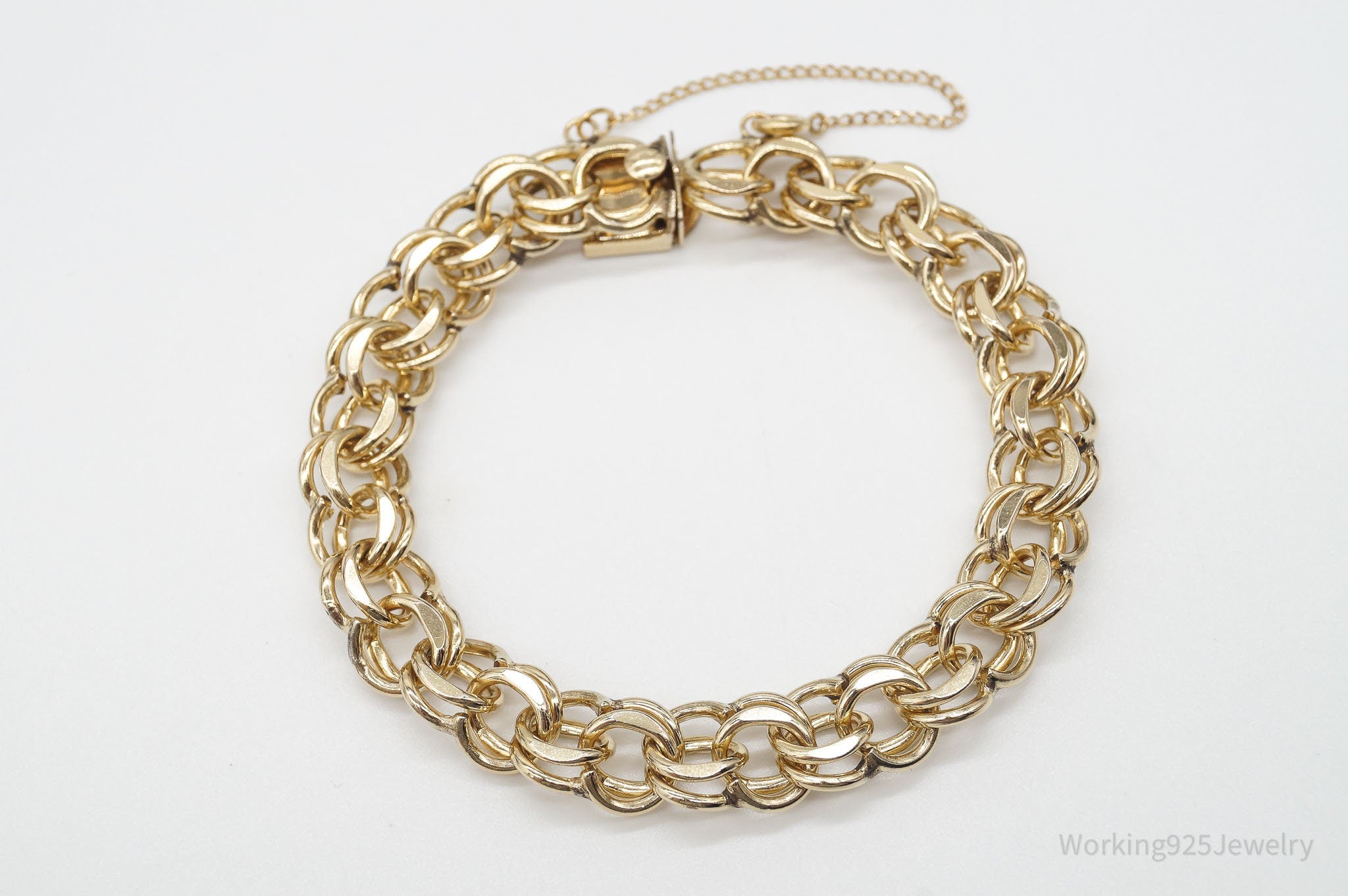 Vintage 1950s 1/20 12K Gold Filled Chain Bracelet