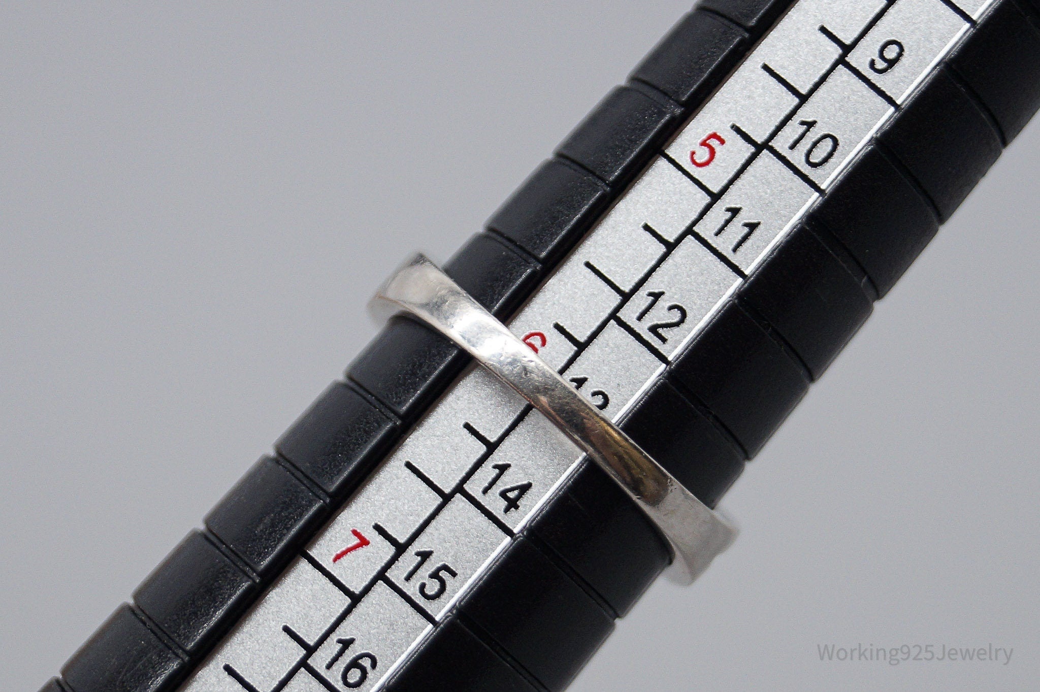 Vintage Opal Cubic Zirconia Sterling Silver Ring - Size 6