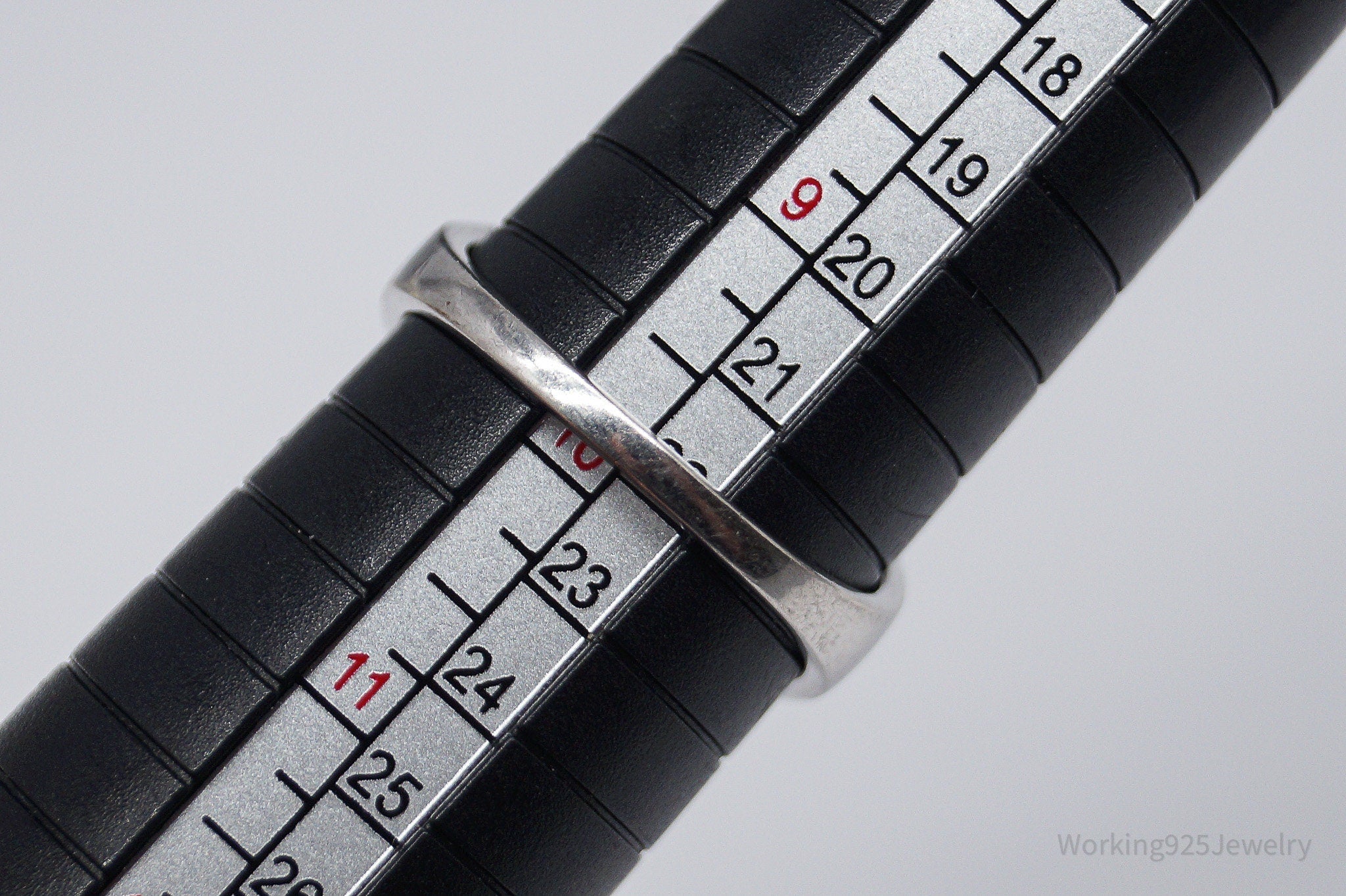 Vintage Opal White Topaz Sterling Silver Ring - Size 9.75