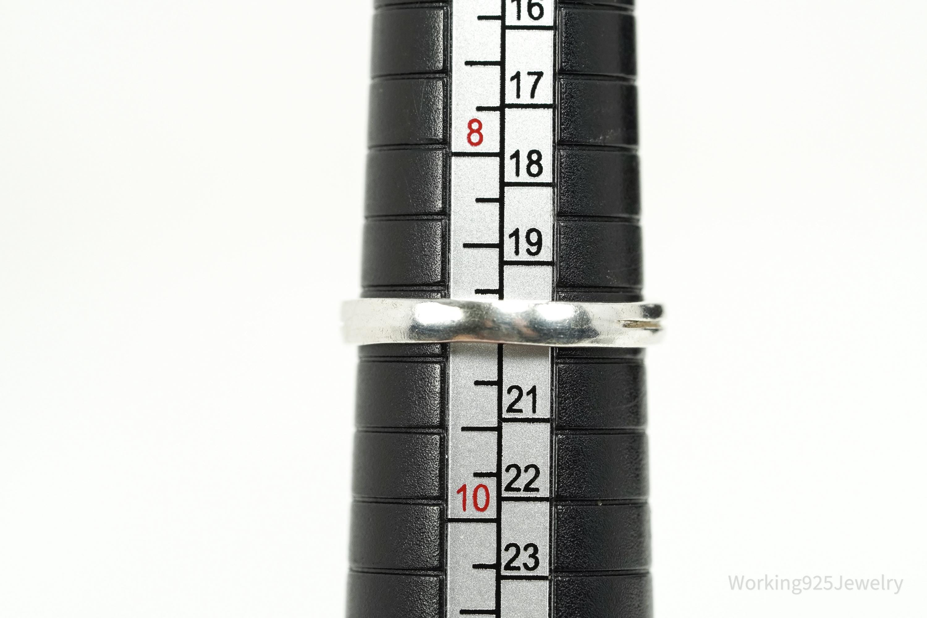 Vintage Sun & Moon Sterling Silver Ring - Size 9