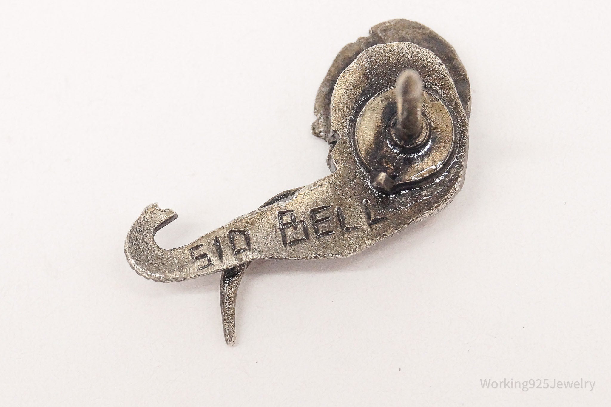 RARE Sid Bell Elephant Head Tie Tack