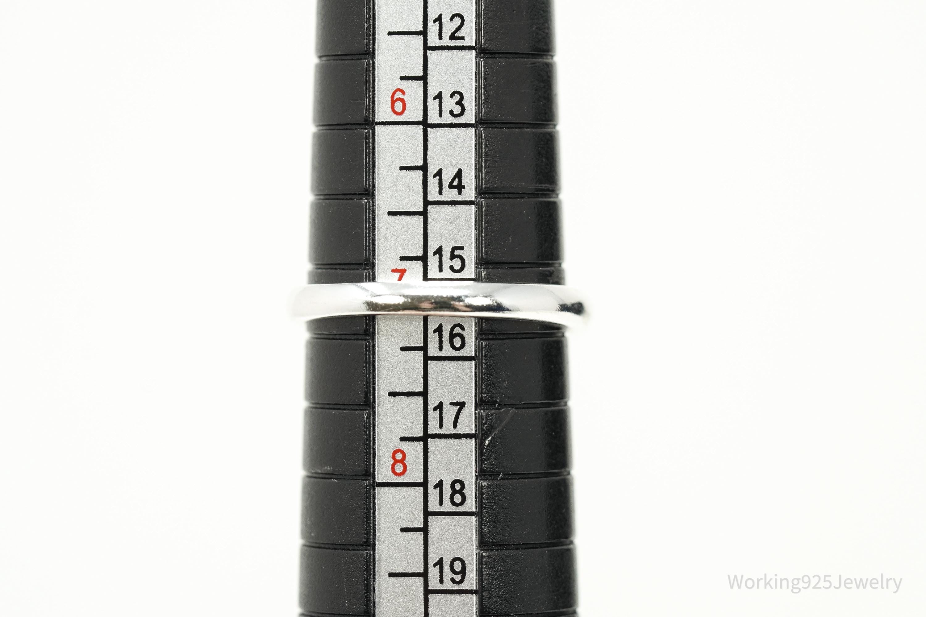 Vintage Carnelian Sterling Silver Ring - Size 7