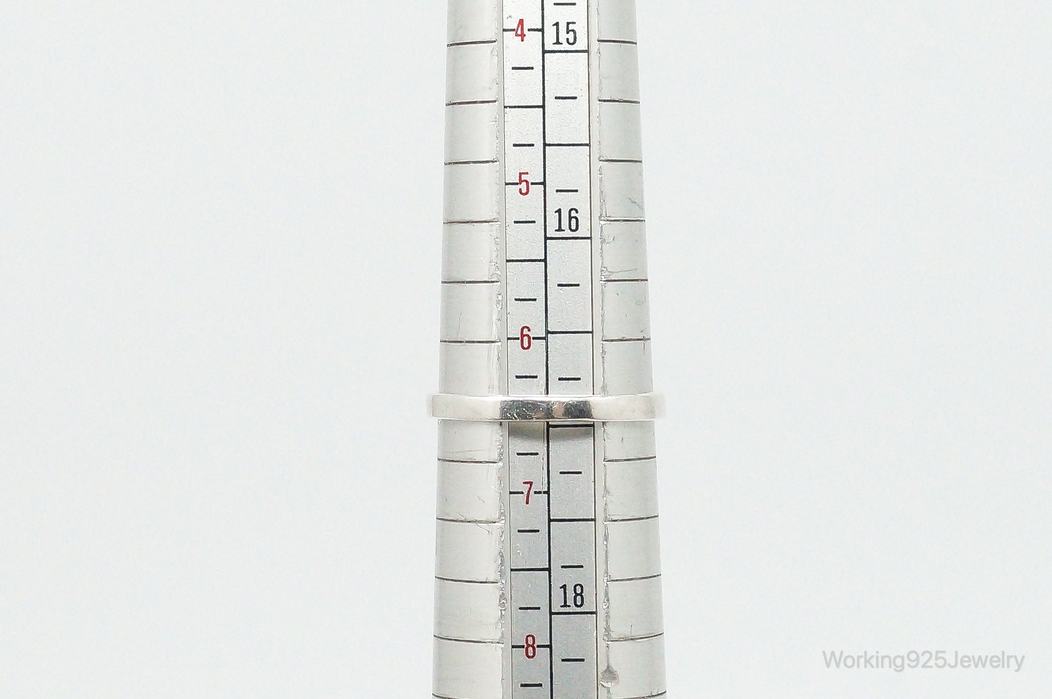 Blue Topaz Dolphin Sterling Silver Ring - Size 6.5