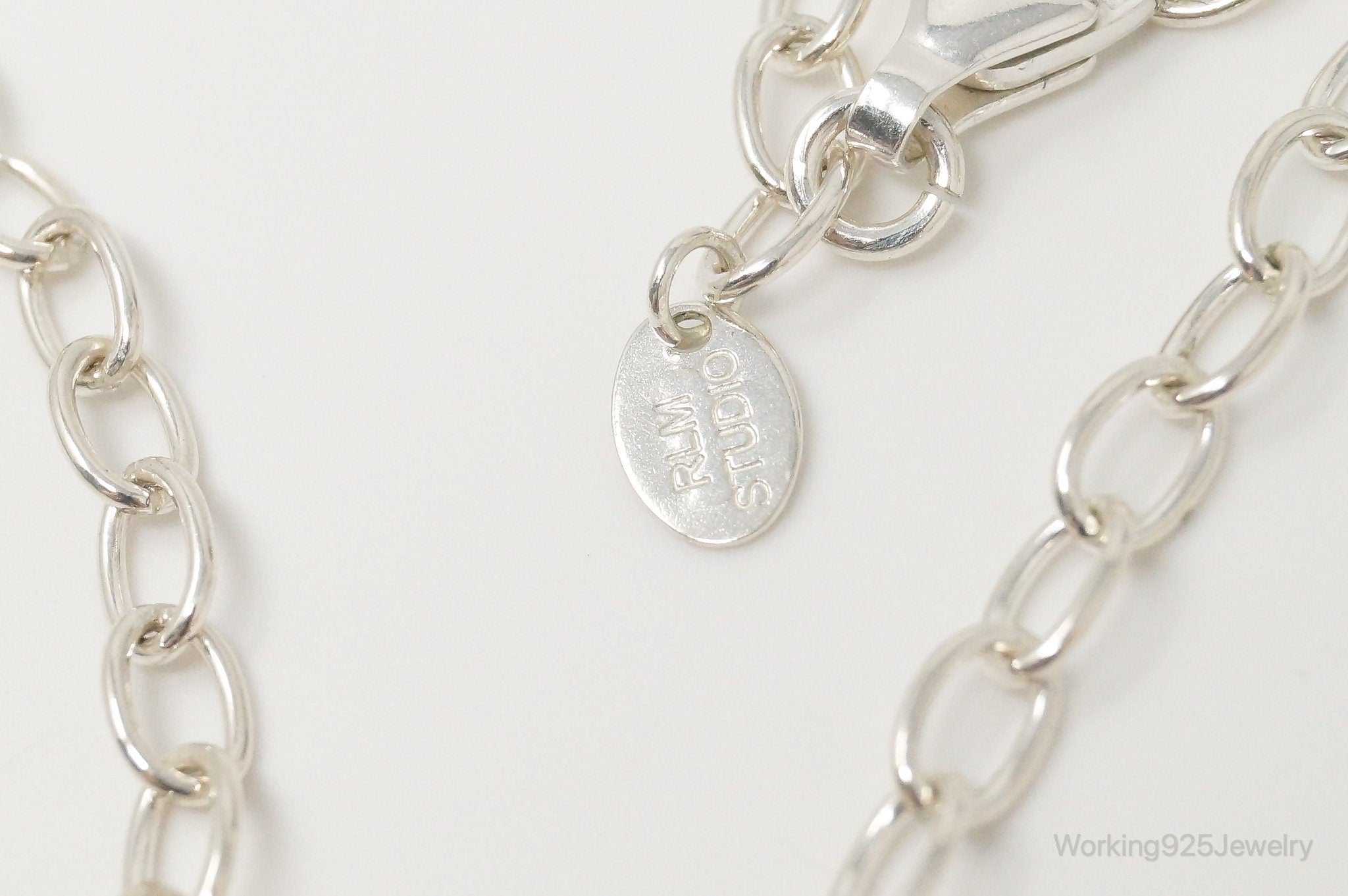 Designer RLM Studios Robert Lee Morris Sterling Silver Necklace