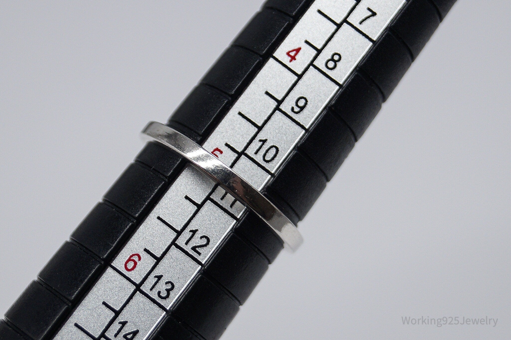 Vintage Designer Kabana Iolite Sterling Silver Ring - Size 5