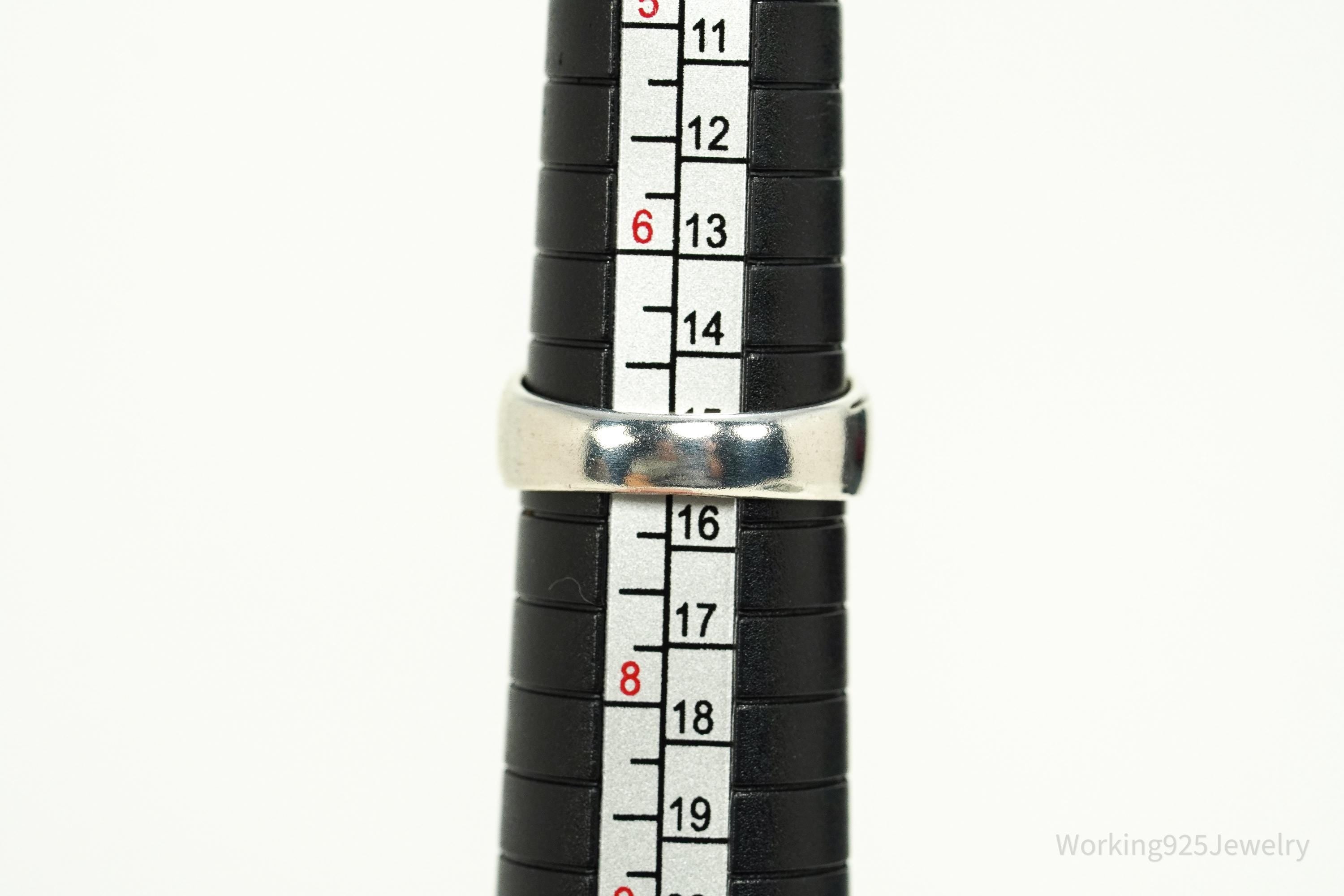 VTG Designer CCO Lapis Lazuli Sterling Silver Ring - SZ 7