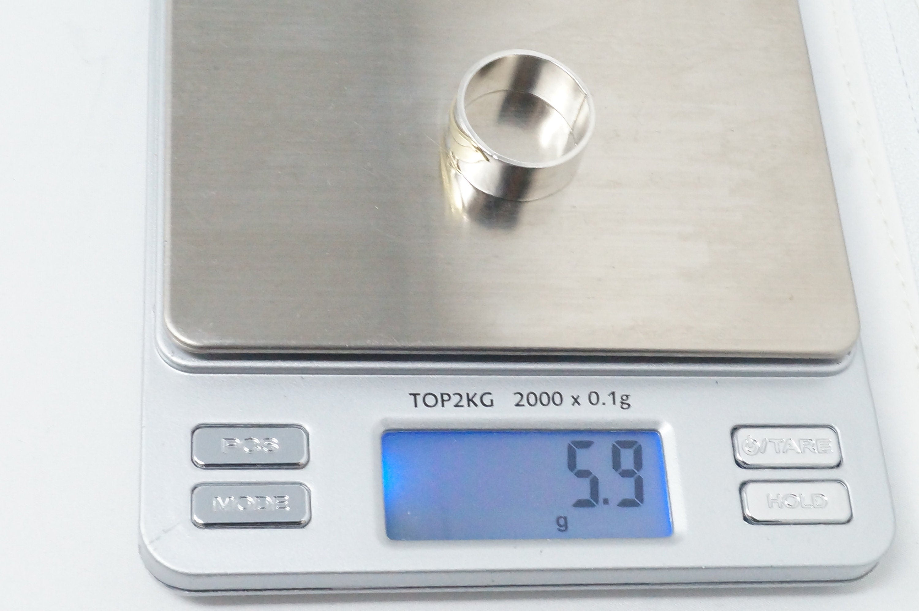 Beautiful Vintage Gold Vermeil Bird Lover Sterling Silver Band Ring - Size 7.75 -