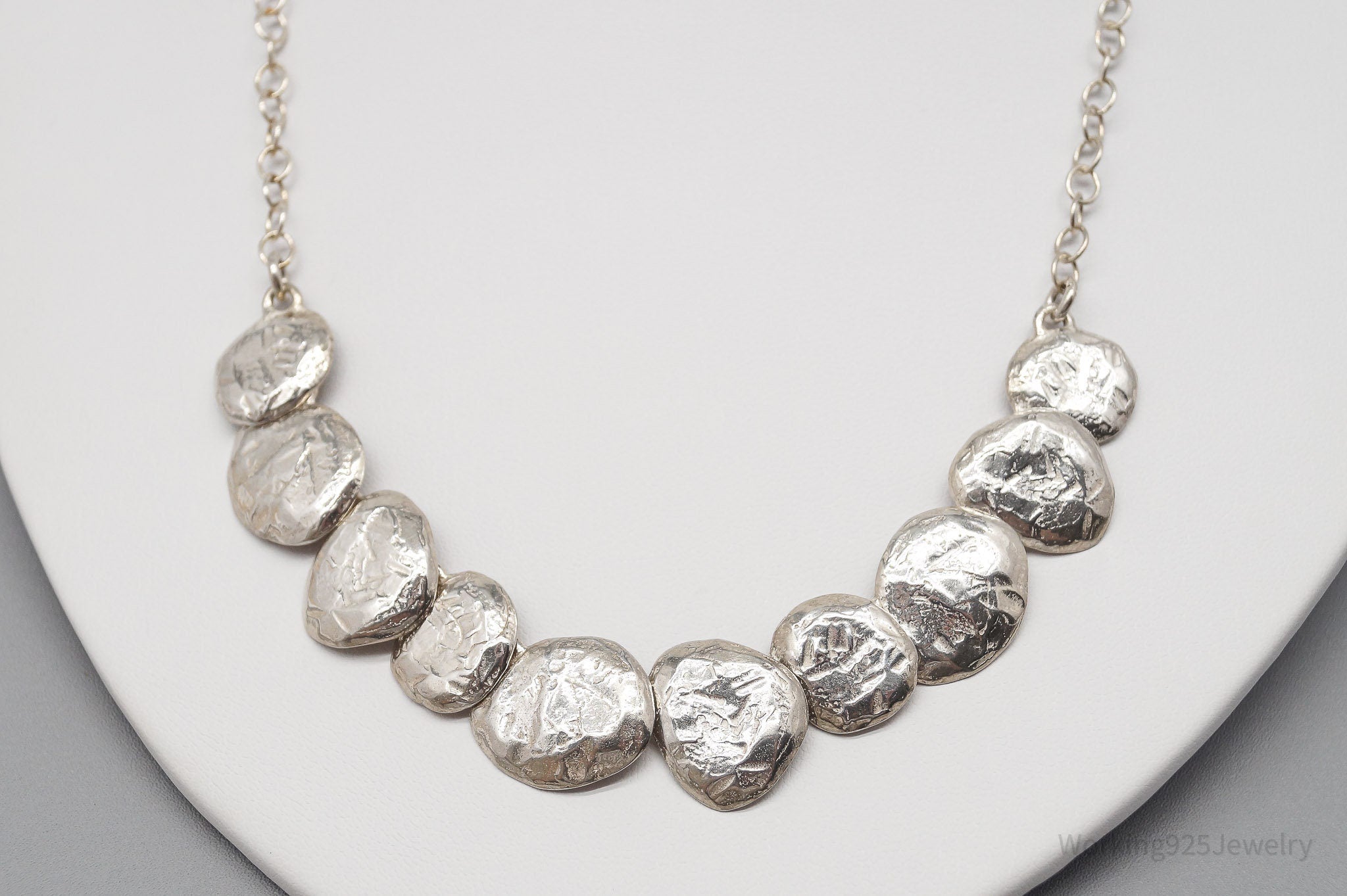 Designer Silpada Still Shining Sterling Silver Necklace 18"