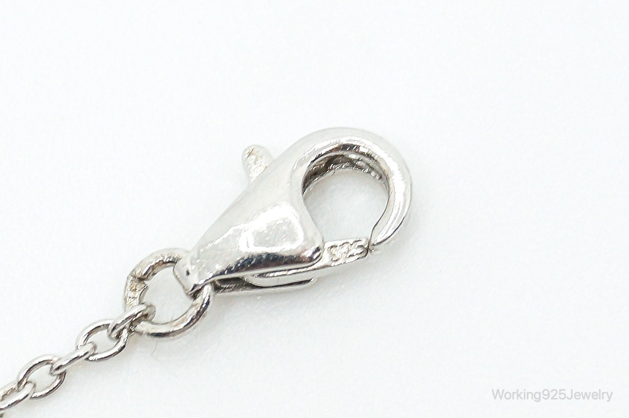 Hand Of Fatima Cubic Zirconia Sterling Silver Bracelet