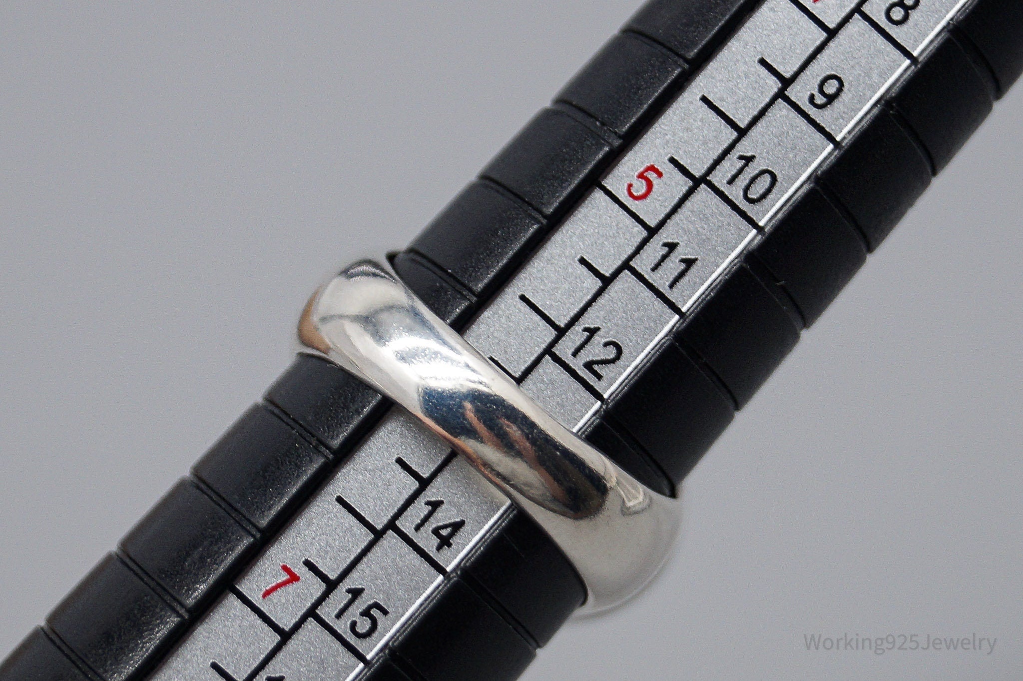 Vintage Designer Doug Paulus Carnelian Sterling Silver Ring - Size 6