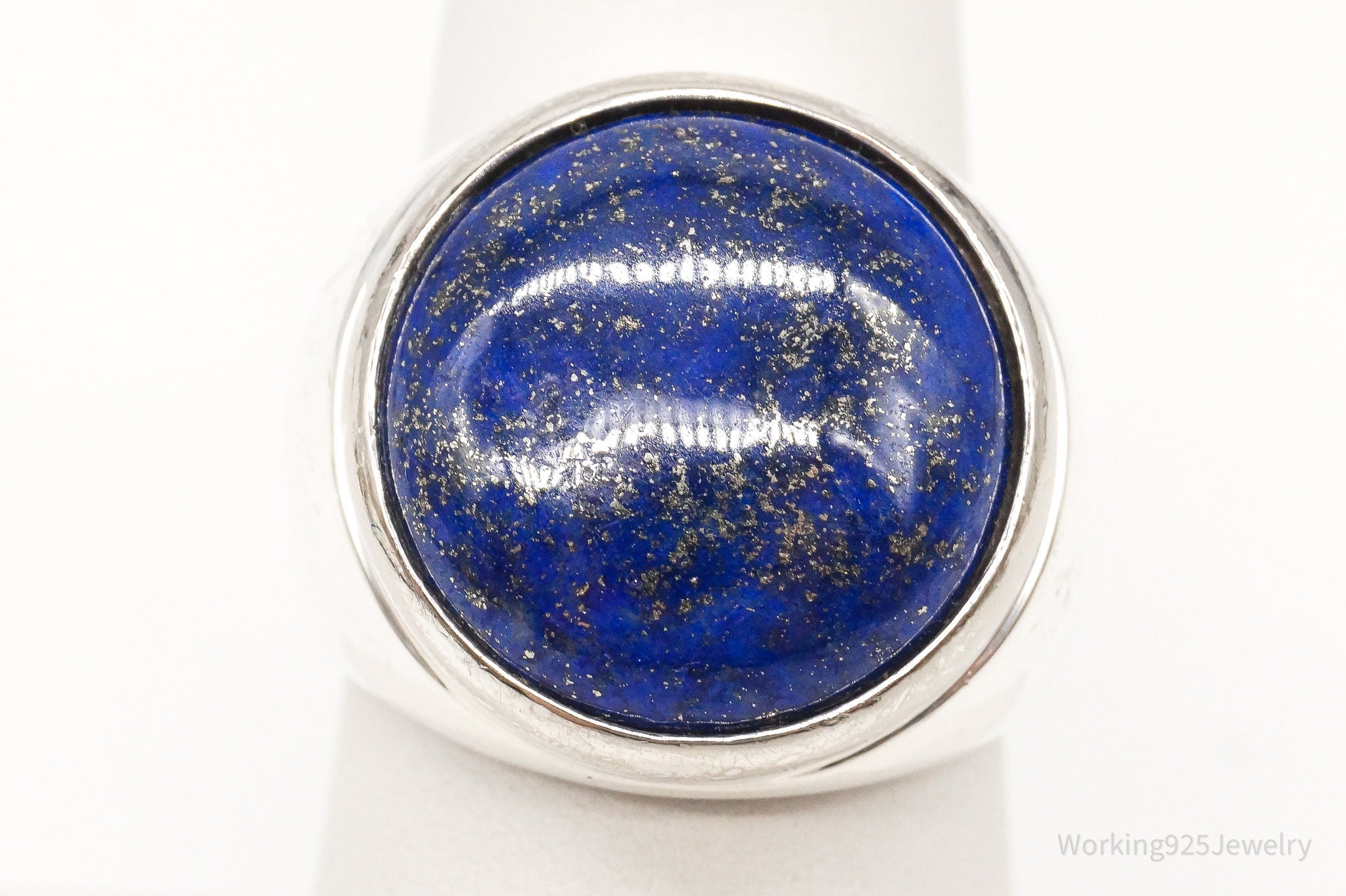 Vintage Ross Simons Lapis Lazuli Sterling Silver Ring Size 7