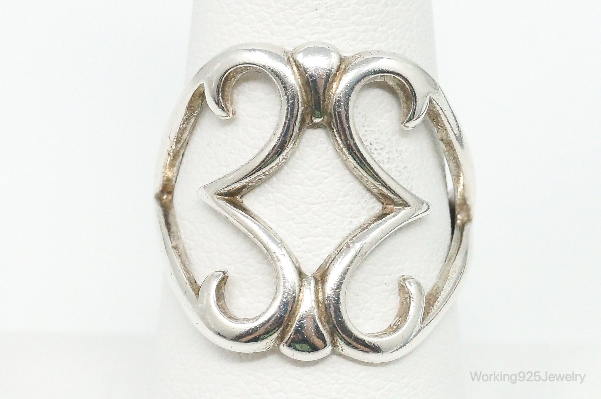 Vintage Southwestern Sterling Silver Ring - Size 6