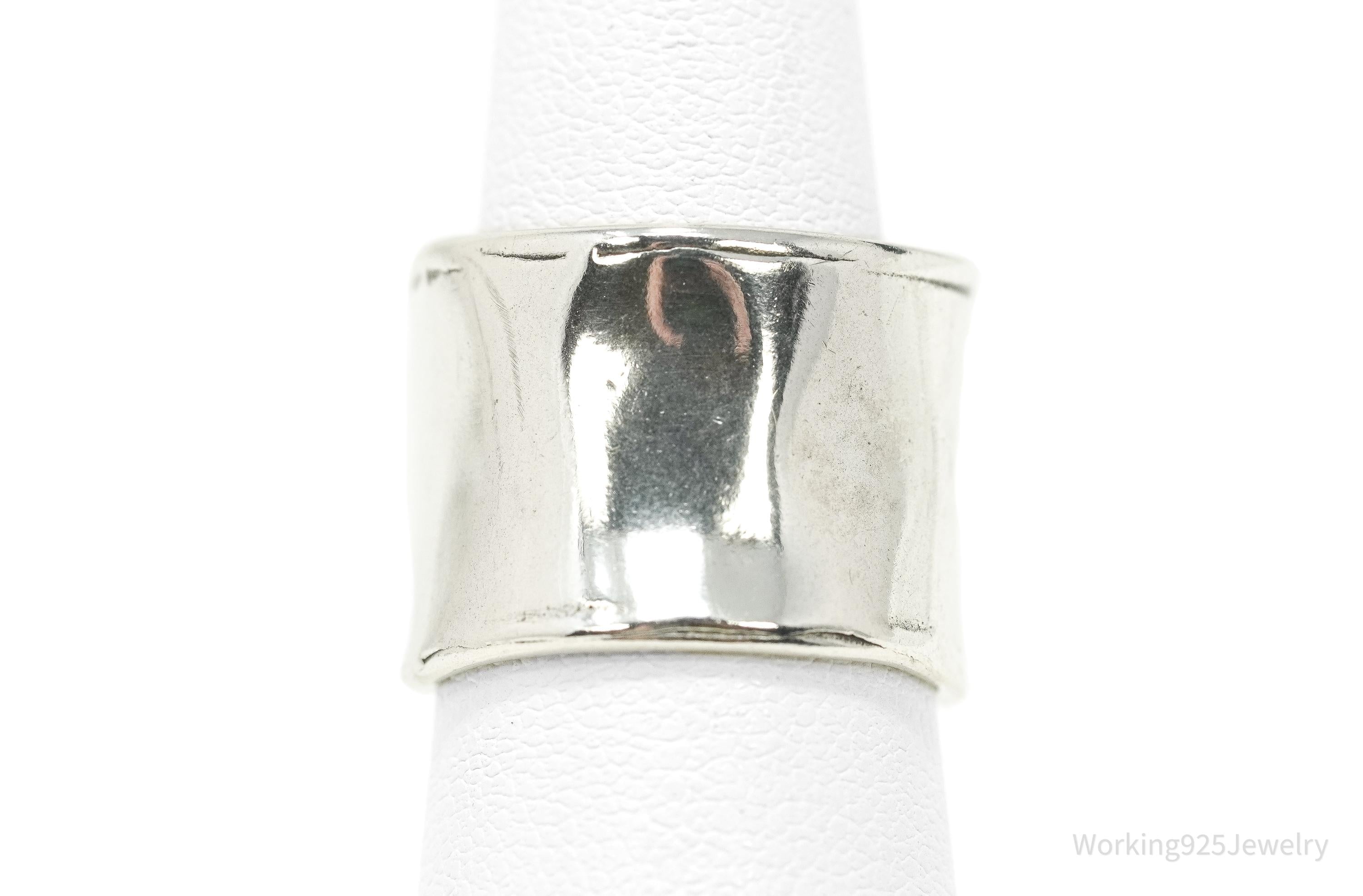 Vintage Designer Silpada Sterling Silver Band Ring - Size 6