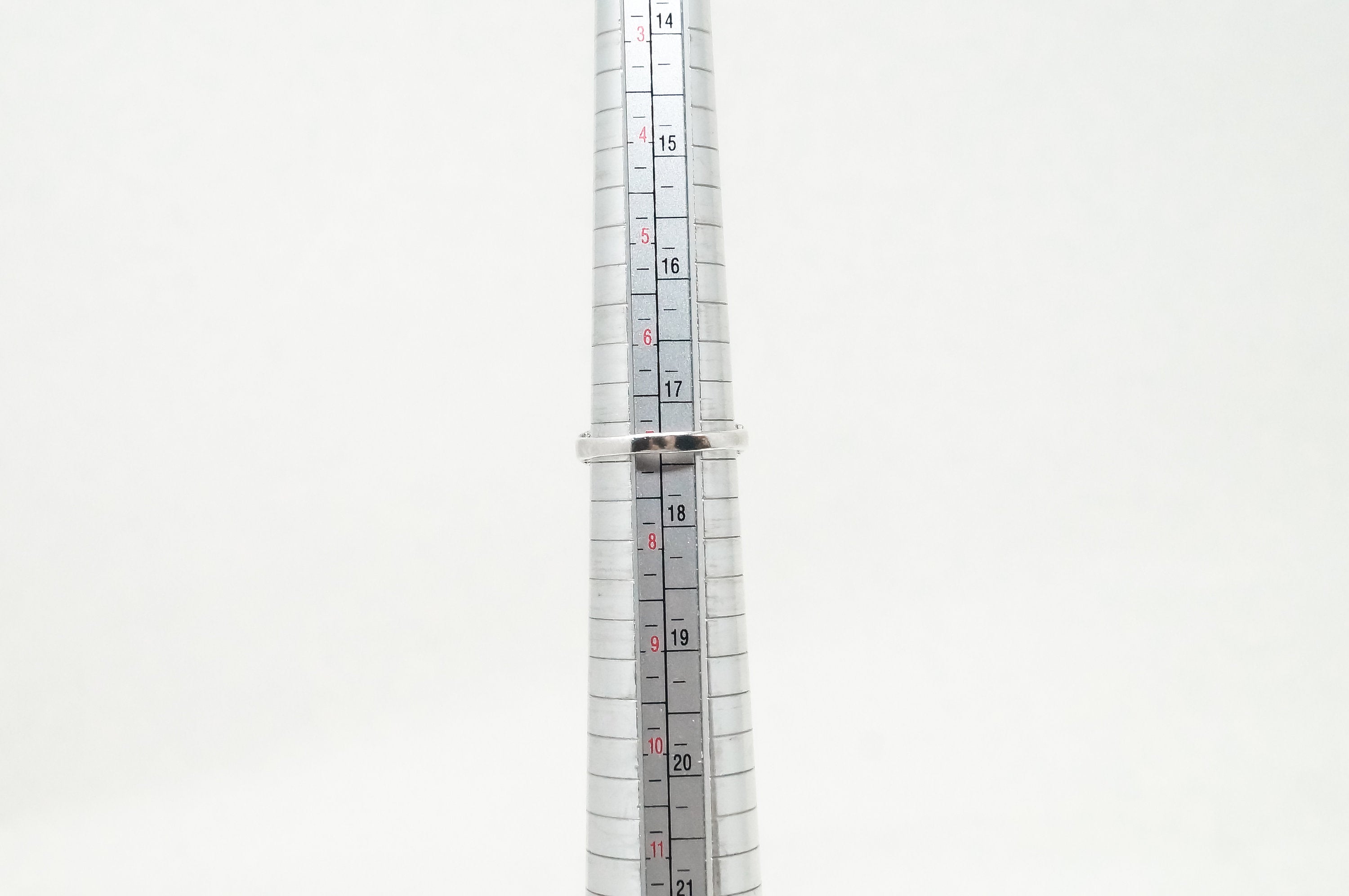 Vintage Designer ATI Cubic Zirconia Sterling Silver Ring - Sz 7 -797656665