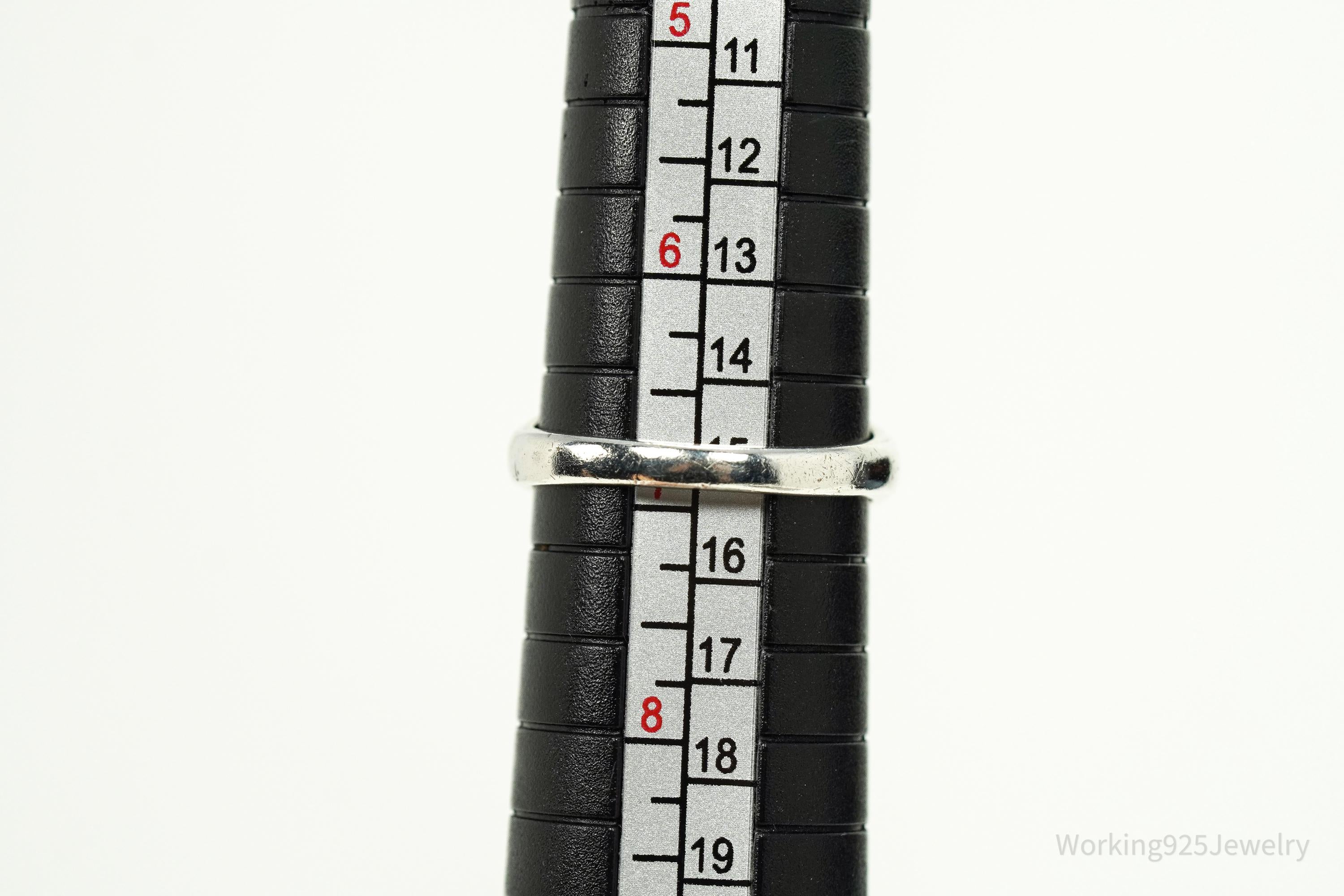 Vintage 1960s Cub Scout Sterling Silver Ring - Size 6.75