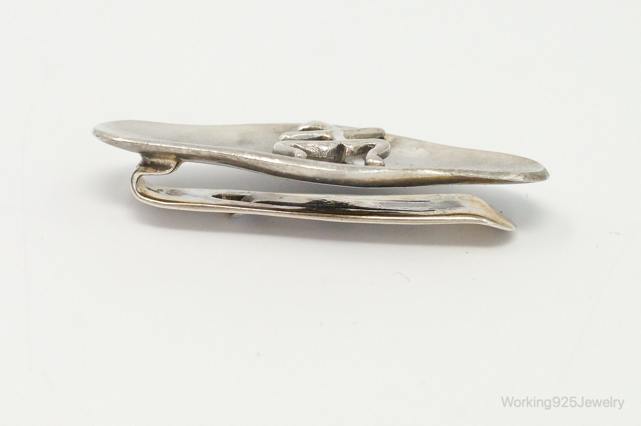 RARE Vintage Sigi Pineda Modernist Sterling Silver Money Clip