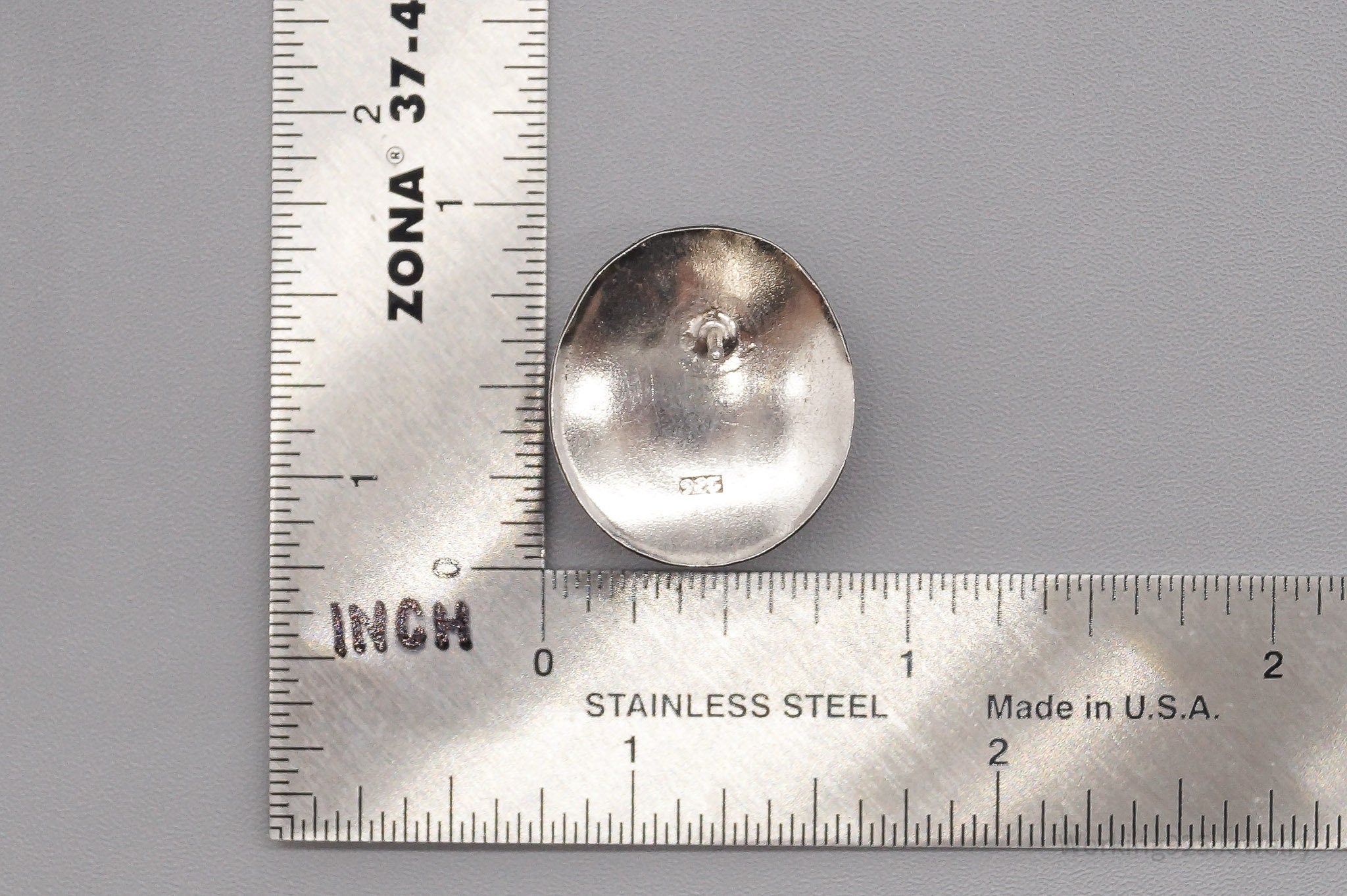 Vintage Green Onyx Sterling Silver Earrings