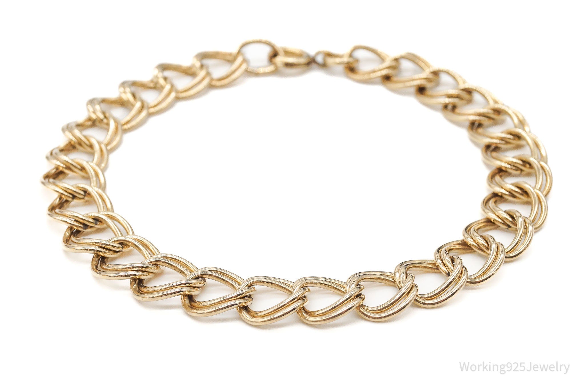 Vintage 1950s 1/20 12K Gold Filled Chain Bracelet