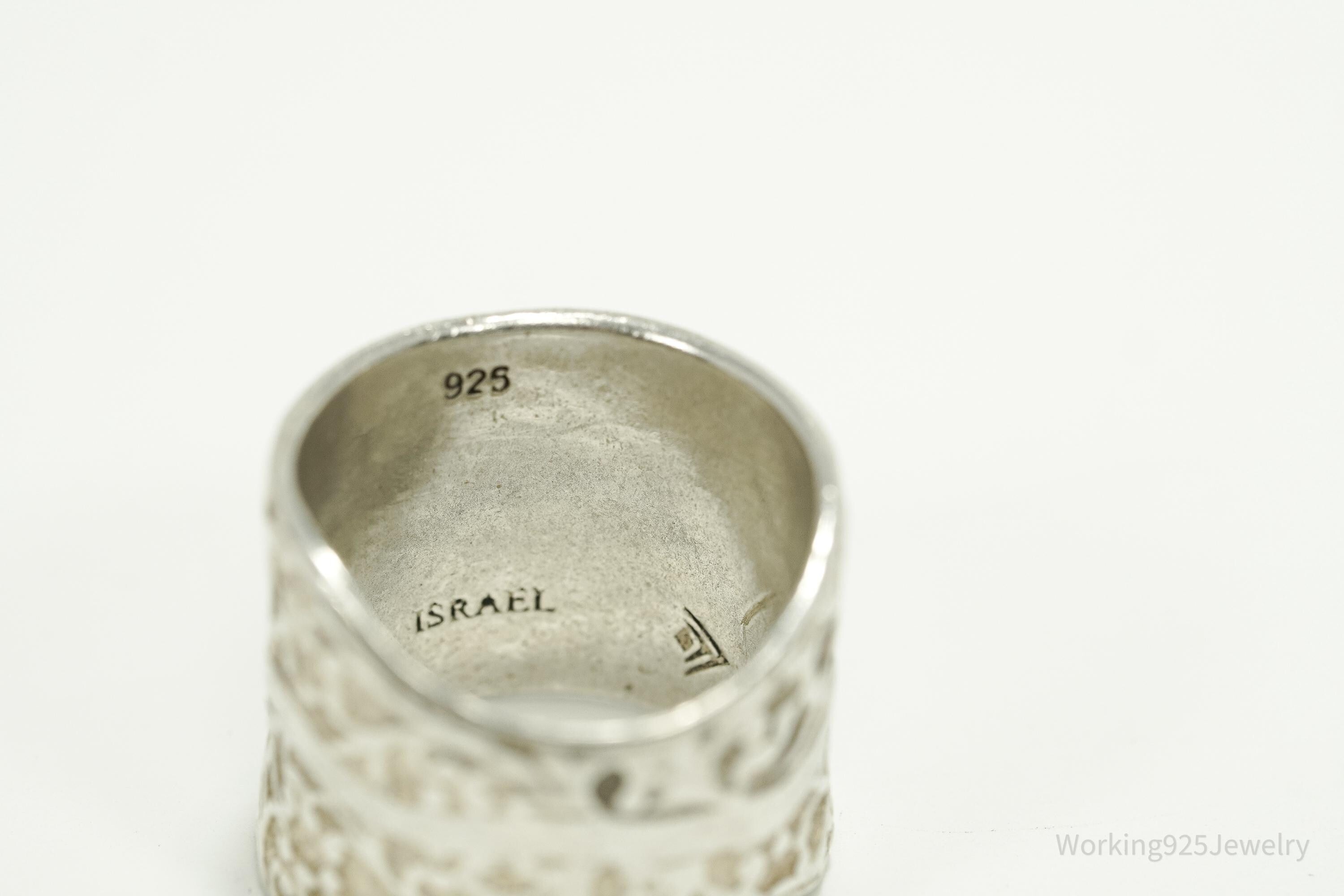 Vintage Silpada Retired Vines Sterling Silver Ring - Size 8.5