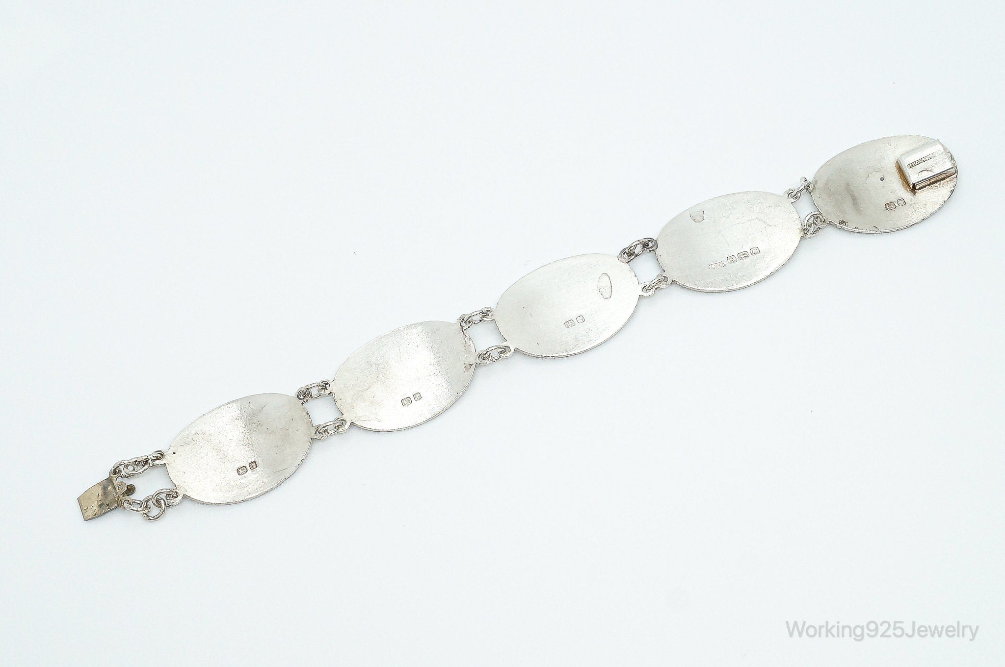 Vintage London Tourist Sterling Silver Bracelet