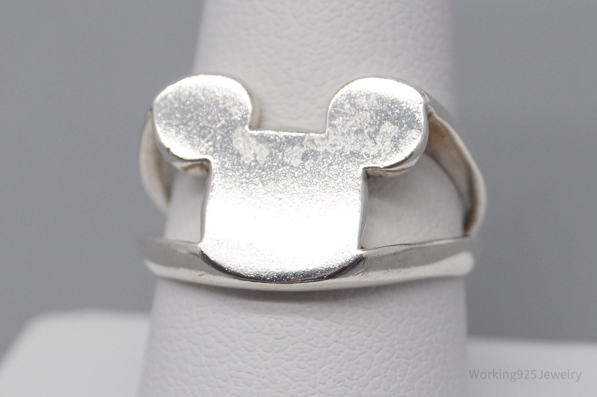 Vintage Walt Disney Productions Mickey Ring | Working 925 Jewelry