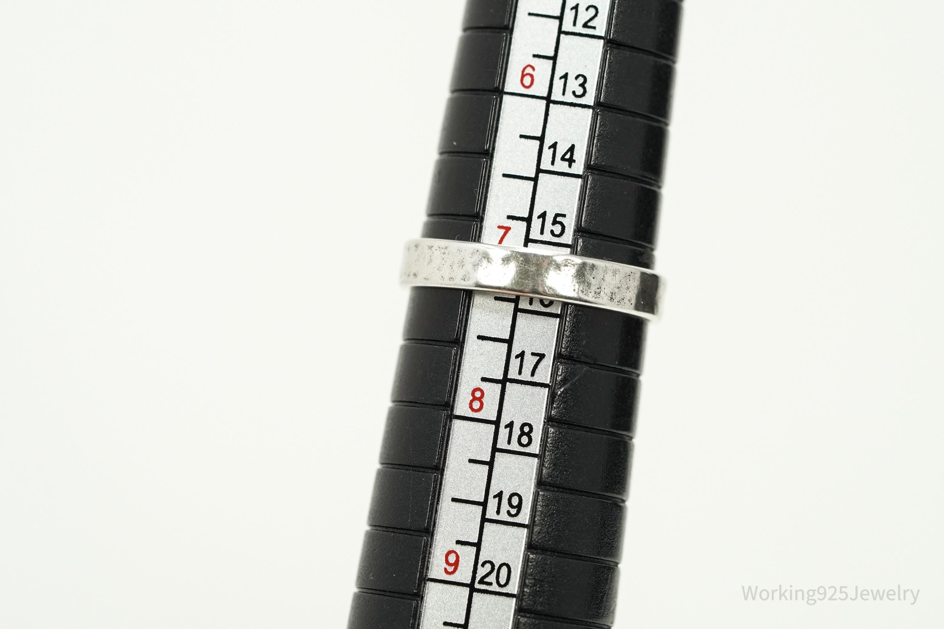 Vintage Silpada Rhodolite Garnet Sterling Silver Ring - Size 7.25