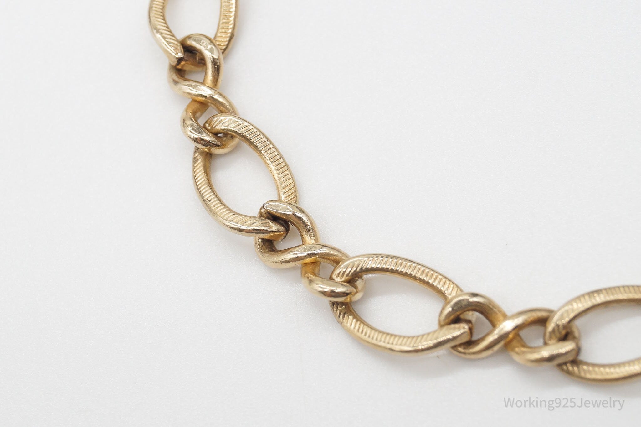 Vintage 1/20 12K Gold Filled Chain Bracelet