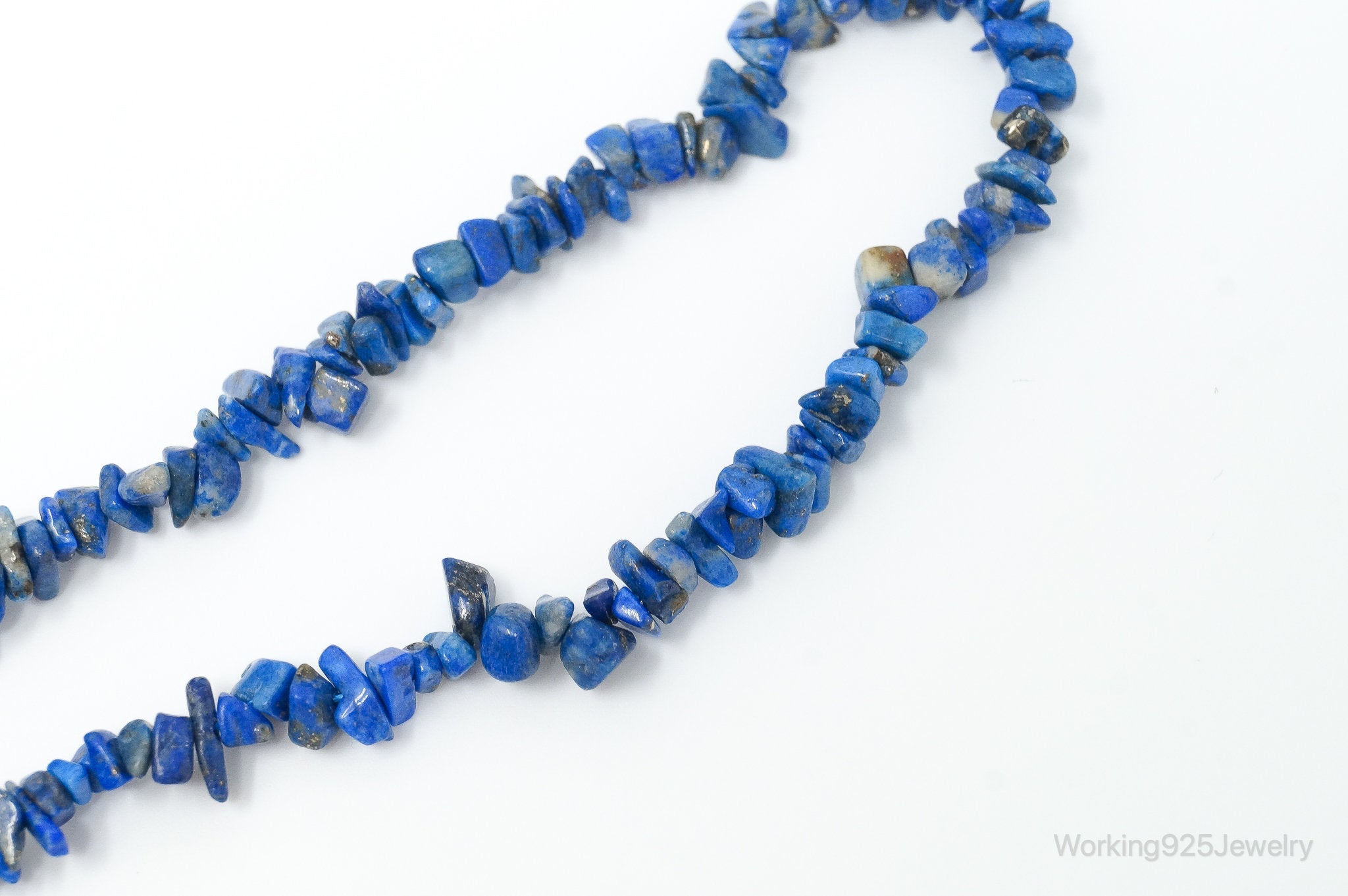 Vintage Southwestern Lapis Lazuli Beads Necklace