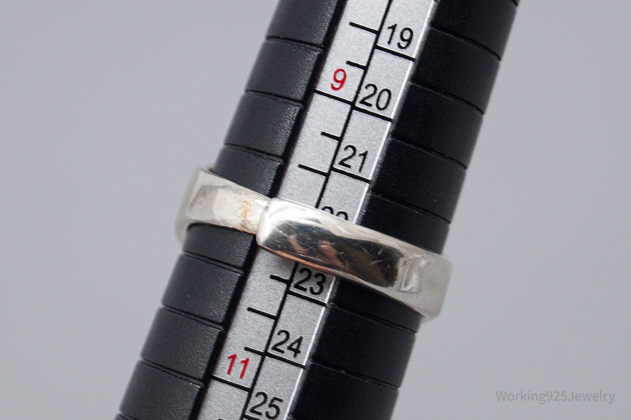 Vintage Dragon Head 999 Silver Ring - Size 10